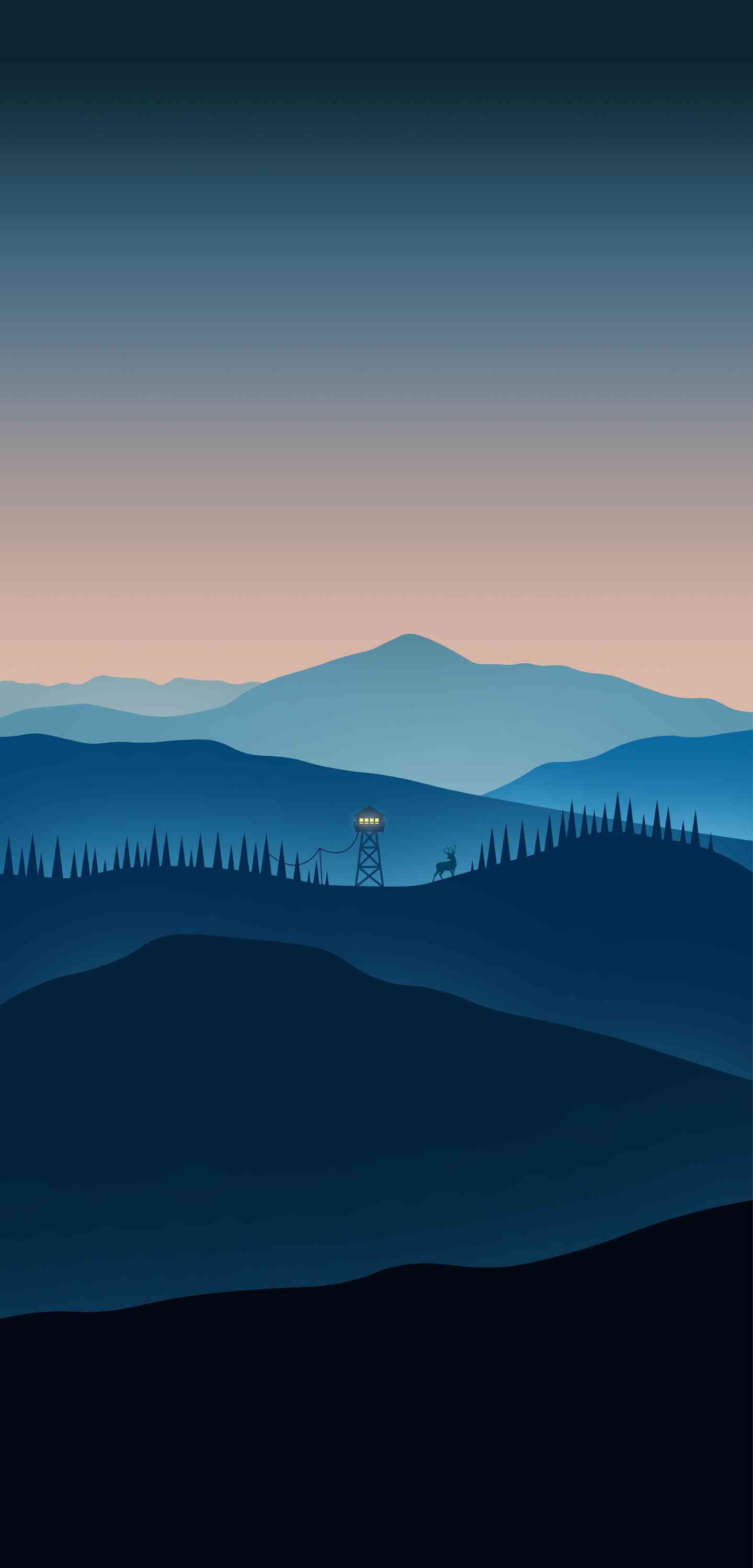 Firewatch Minimalistic IPhone Wallpaper Wallpaper, iPhone Wallpaper