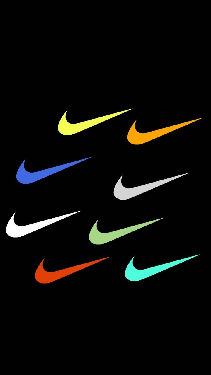 Colorful Nike Logo Wallpaper