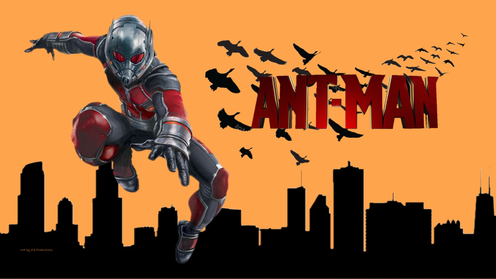 ANT MAN City 3 Man Wallpaper