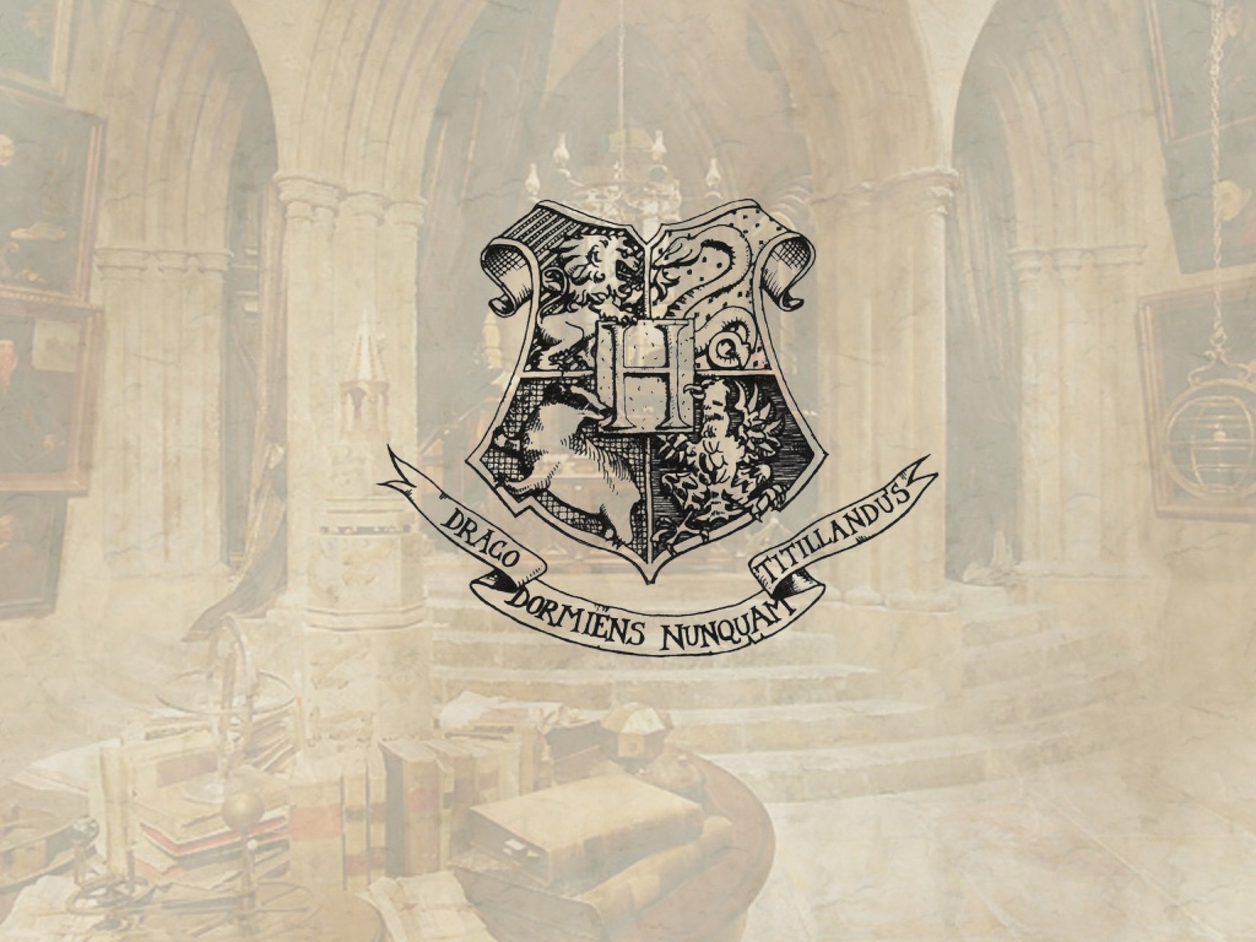 harry potter crest hogwarts Wallpaper HD