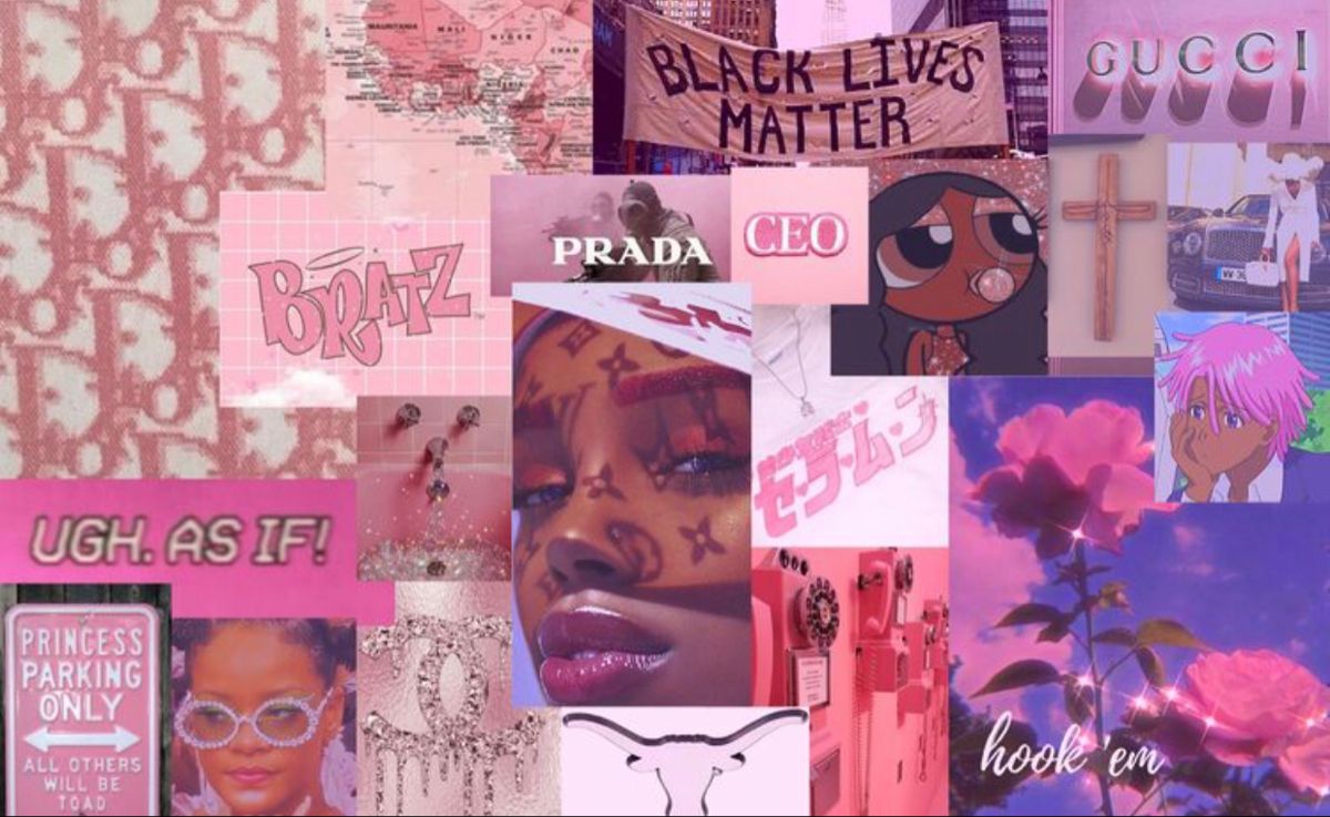 Pink Black Girl Wallpapers - Wallpaper Cave