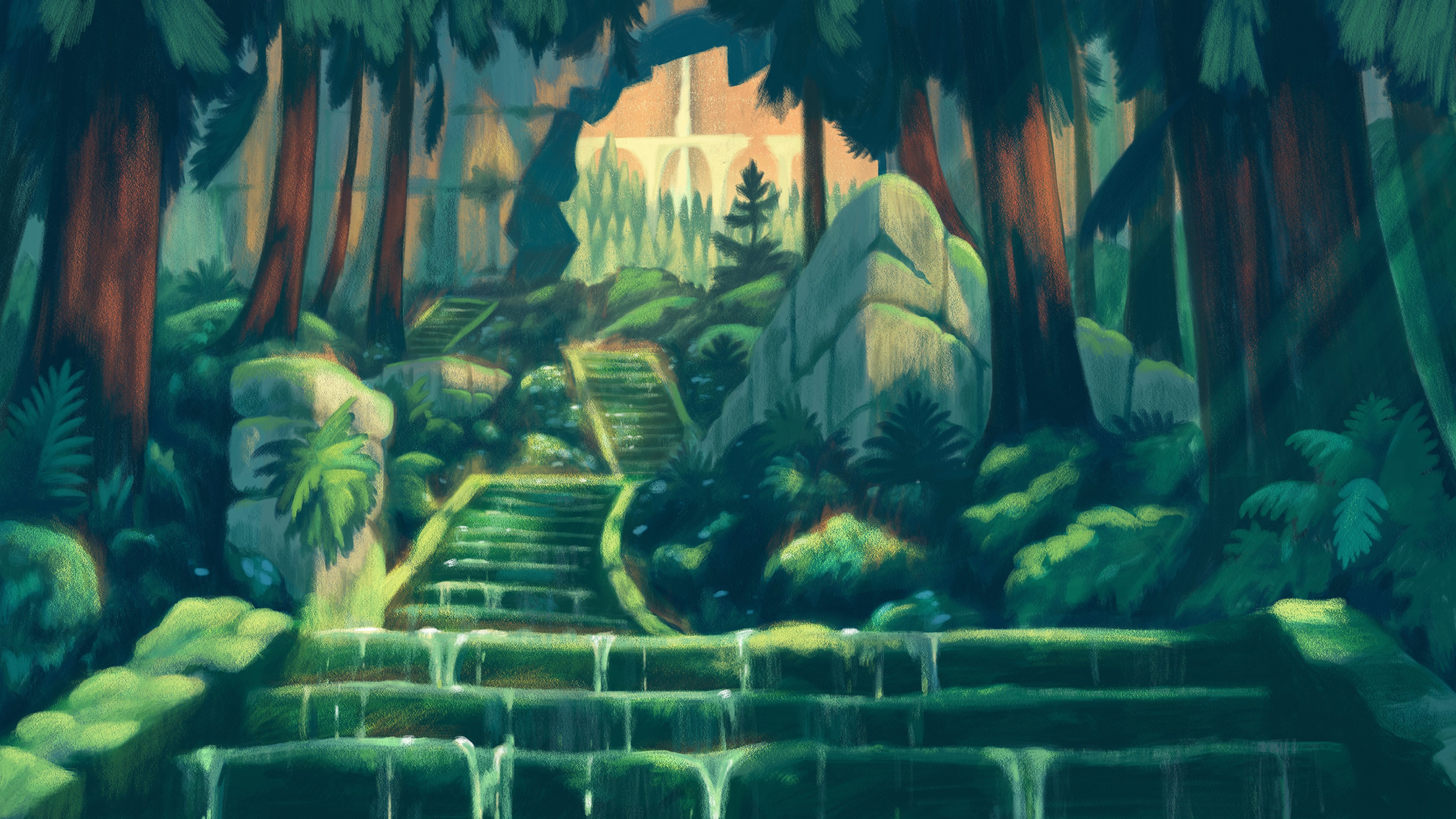 Lofi Forest Wallpapers - Wallpaper Cave