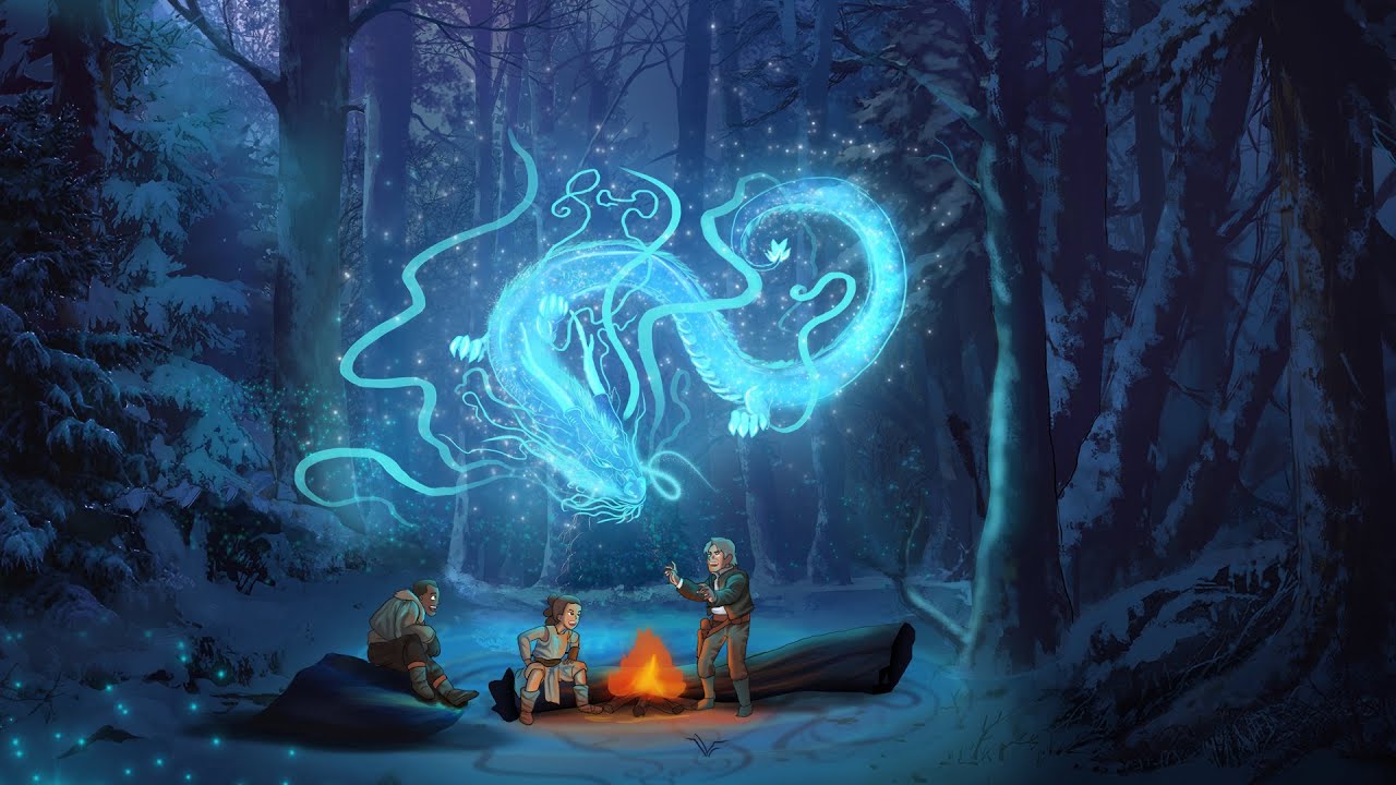 Gloomy forest. telling a story. lofi hip hop beats [ 1 Hour loop ]