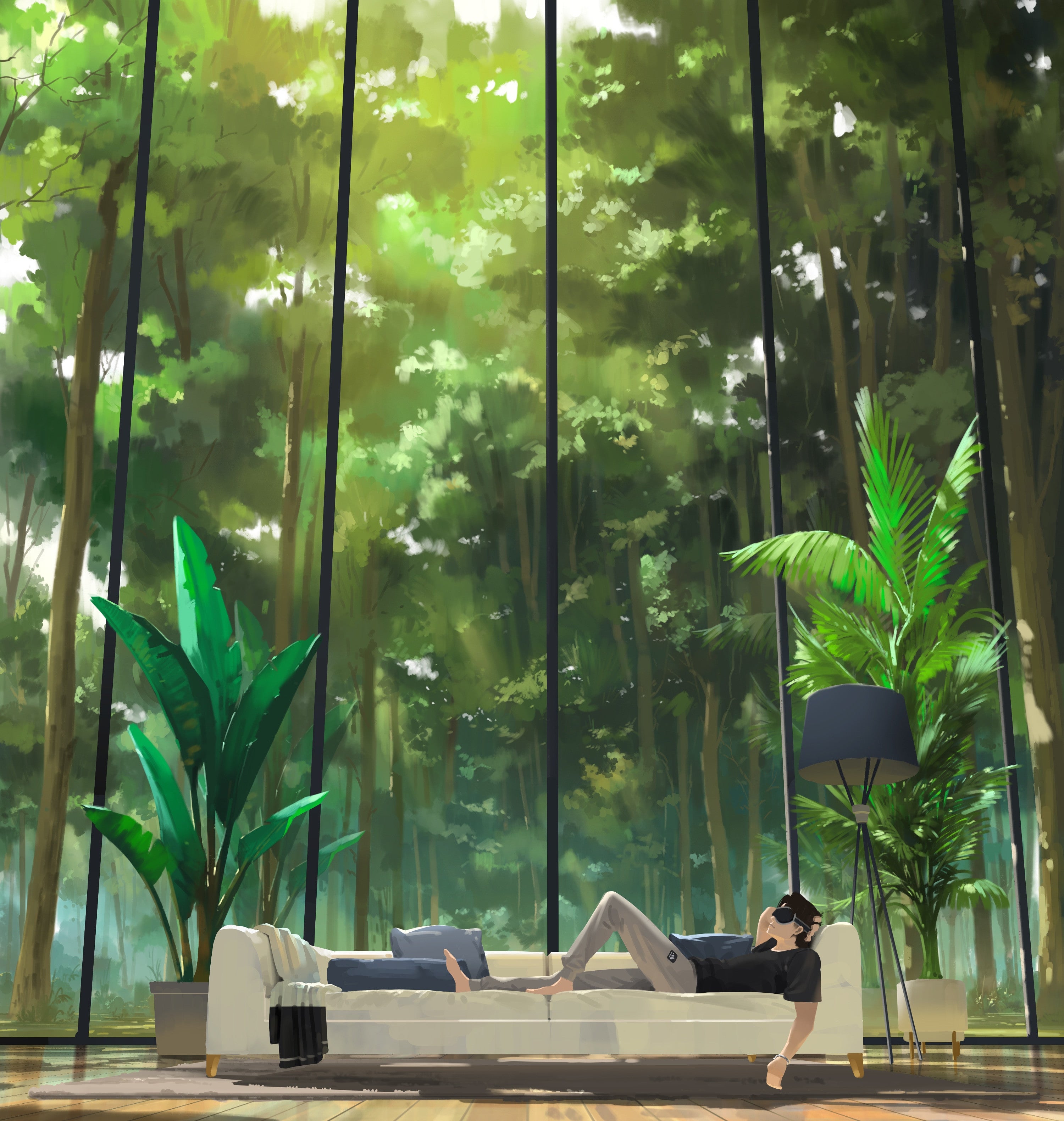 Forest Relax by Sin Jong Hun