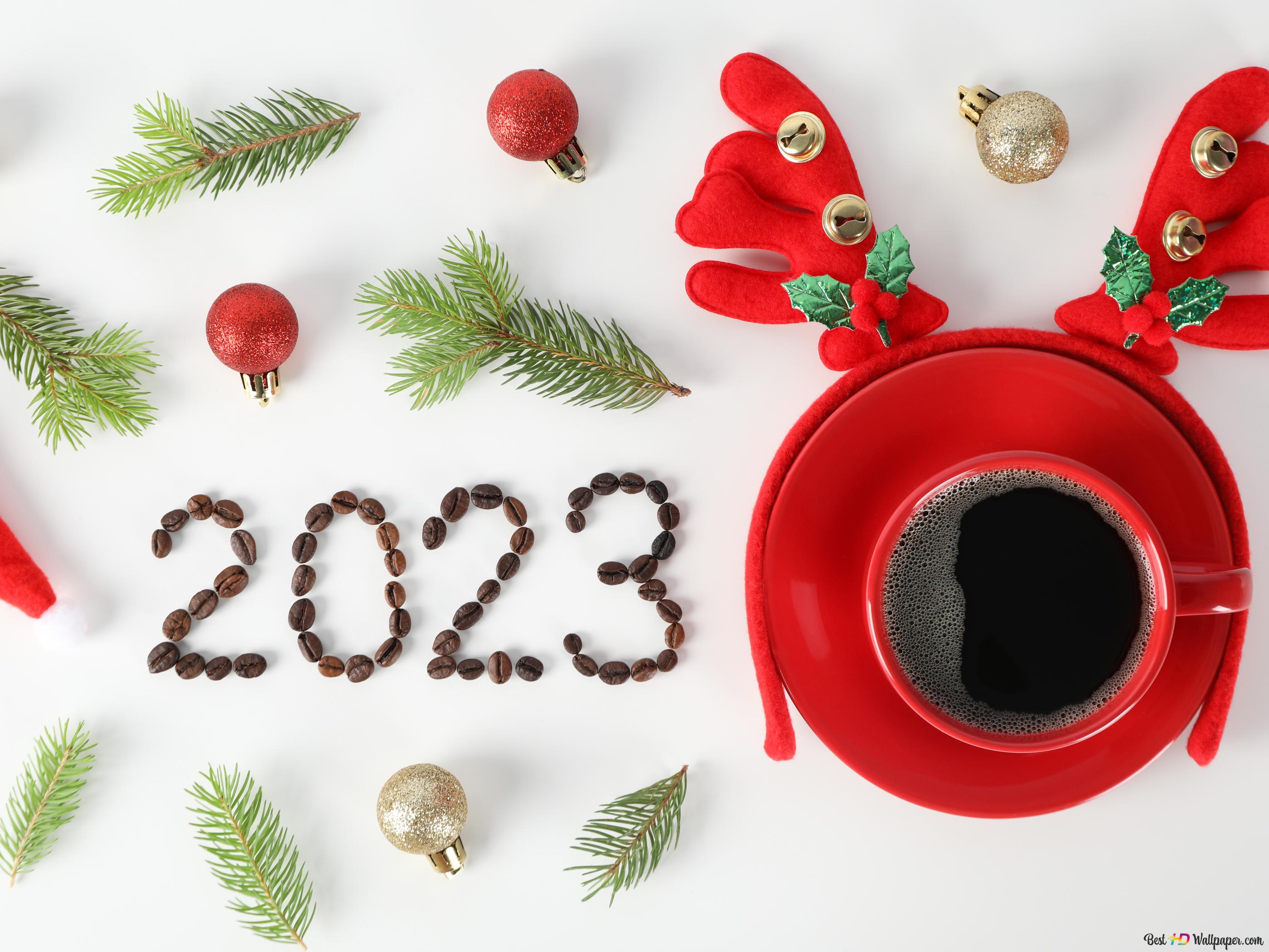 2023 happy new new year celebration 6K wallpaper download