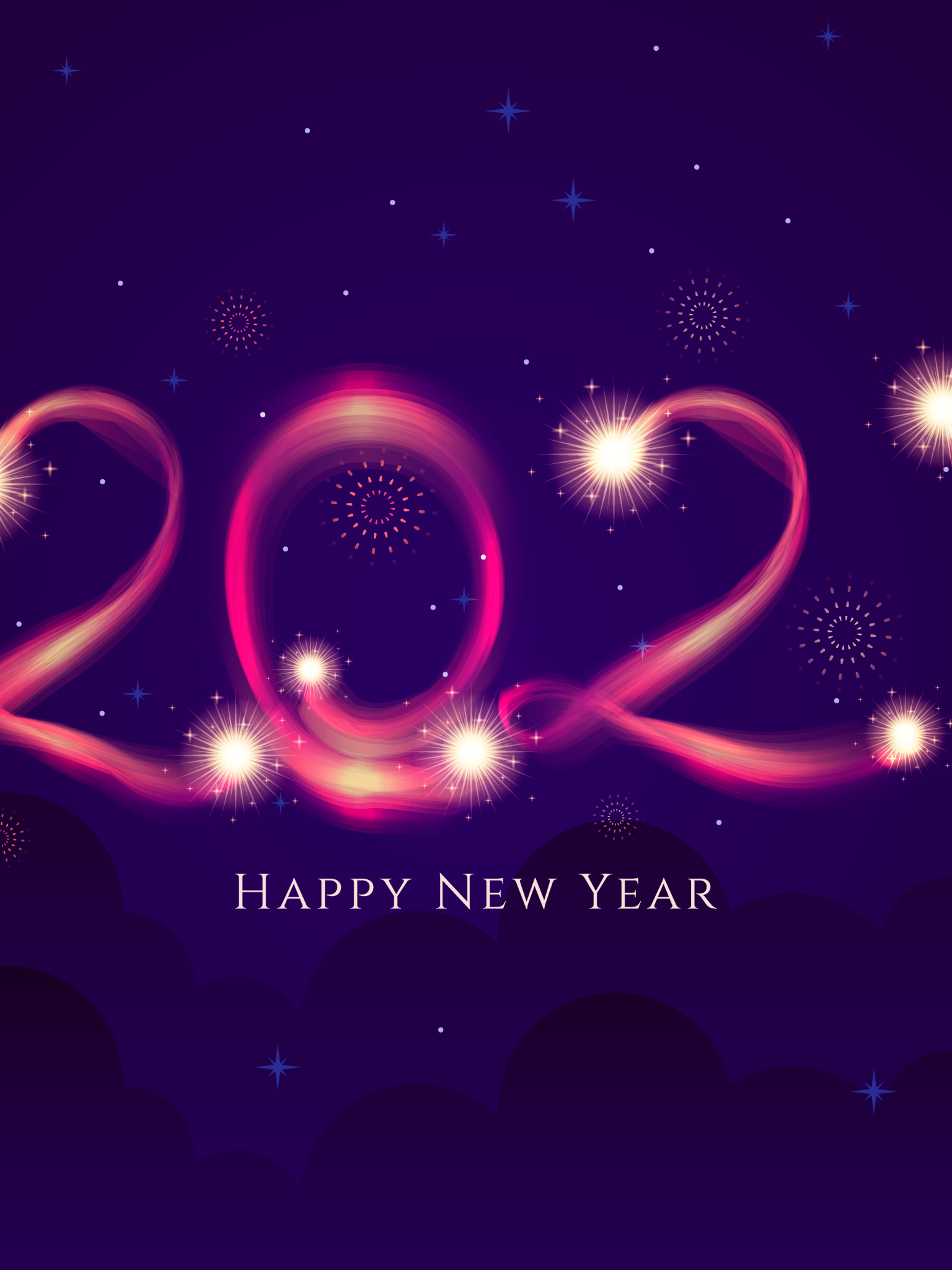 New Year Wallpaper 4K, Happy New Year, Celebrations New Year