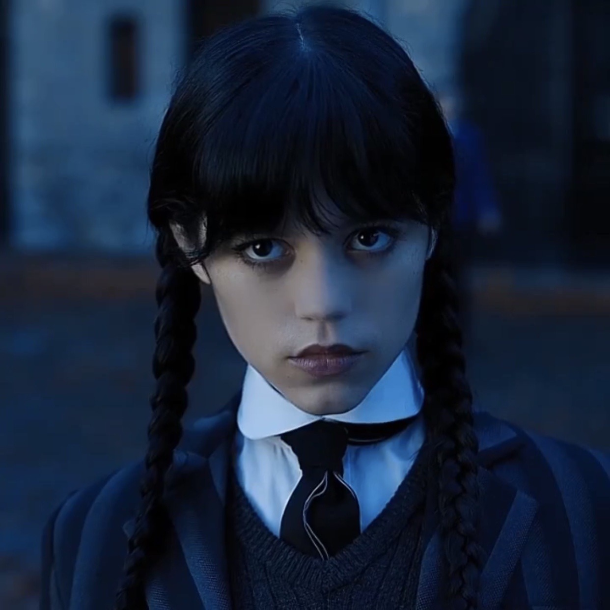 Wednesday Addams image for your profile picture, from Netflix Wednesday