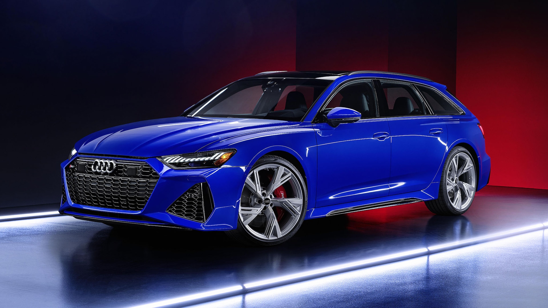 Audi RS6 Avant RS Tribute Edition Is Smurf Ing Gorgeous
