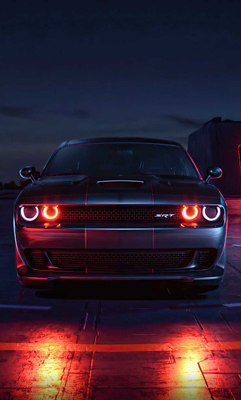 Download dodge challenger srt, muscle car, 2022 1280x2120 wallpaper, iphone 6 plus, 1280x2120 HD image, ba. Car wallpaper, Car iphone wallpaper, Dodge challenger