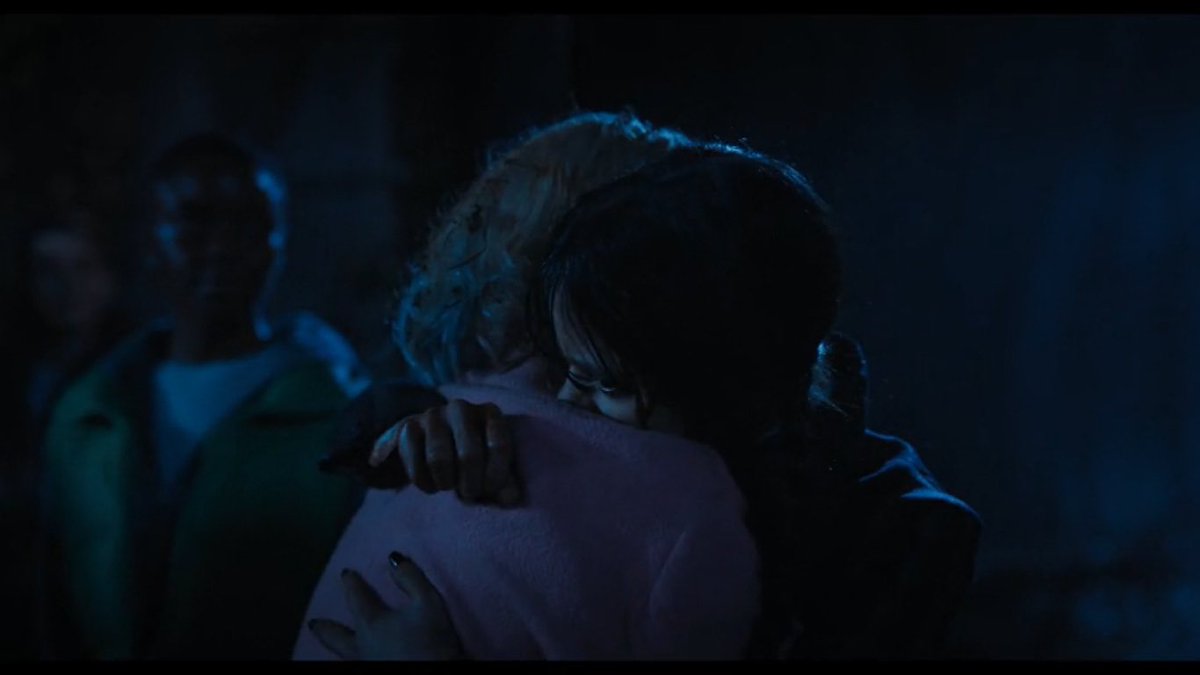 W and Wednesday both kissed other people and their hug was still the most romantic and heartwarming part of the entire show