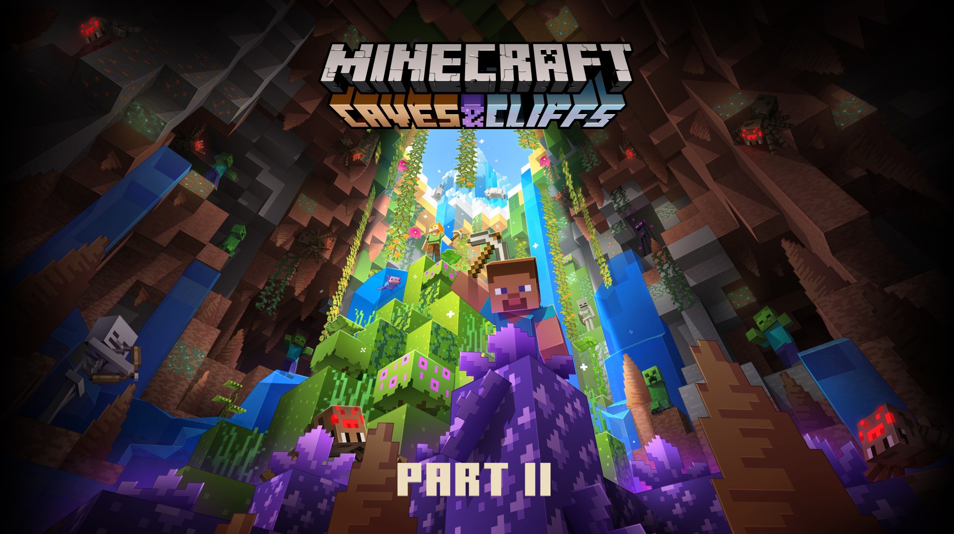 The Caves & Cliffs Part II Update is here