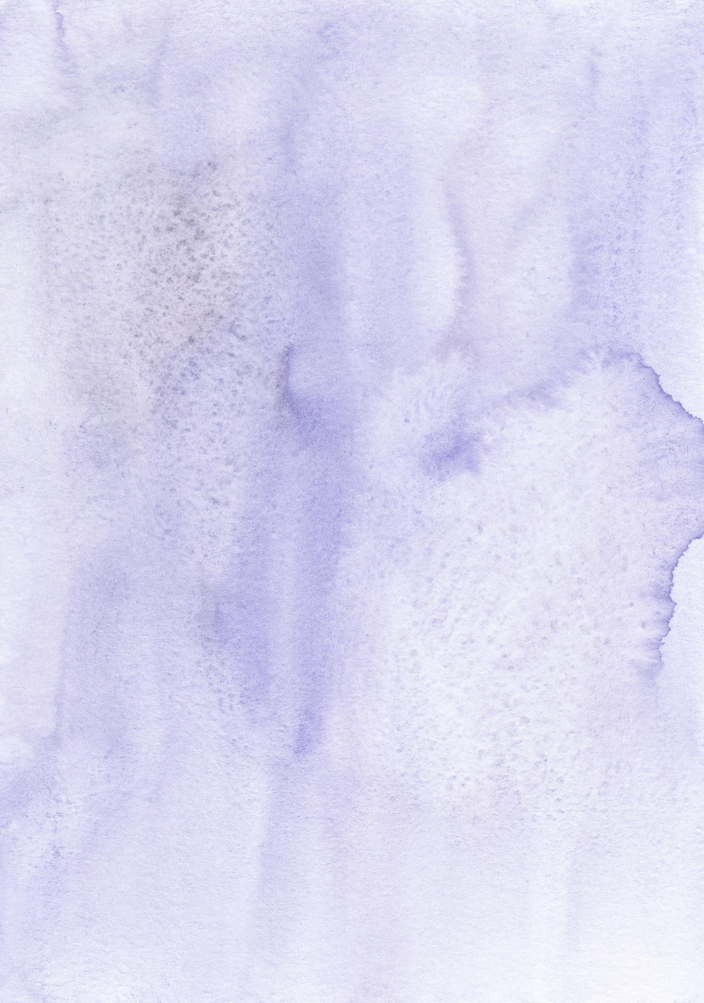 Premium Photo. Watercolor gradient pastel purple background texture, hand painted. aquarelle ombre light lavender backdrop, stains on paper. artistic painting wallpaper