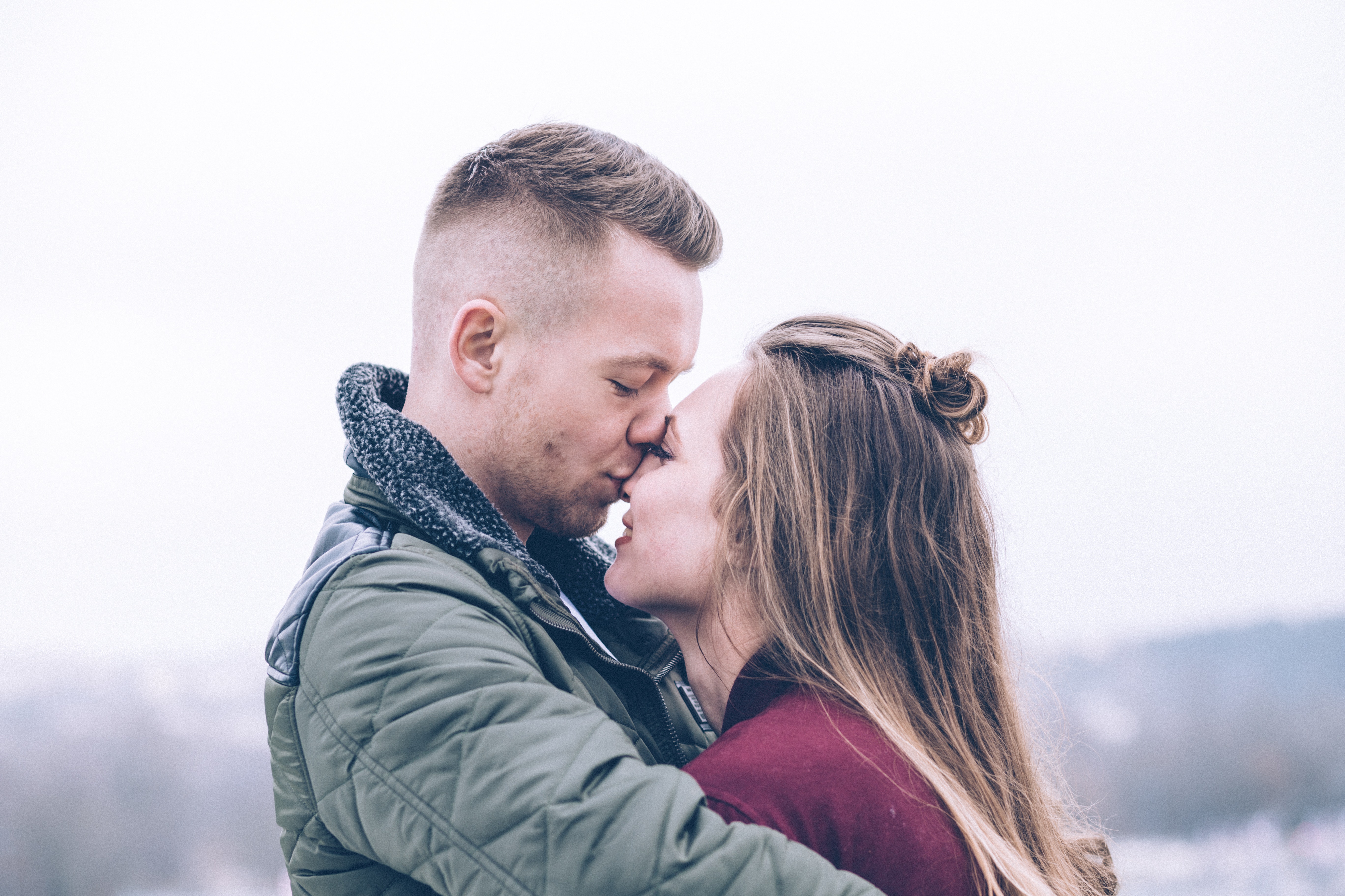 Couple about to Kiss · Free