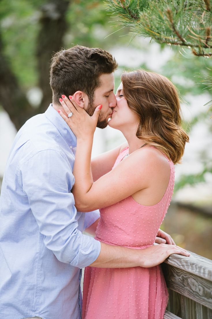 Adriana & Kevin's Engagement « Natalie Franke. Romantic kiss image, Romantic couple image, Romantic couples photography