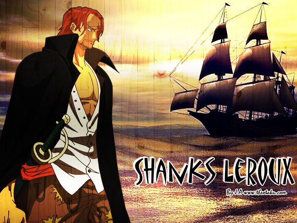 Red Haired Shanks Wallpaper. Download One Piece Wallpaper