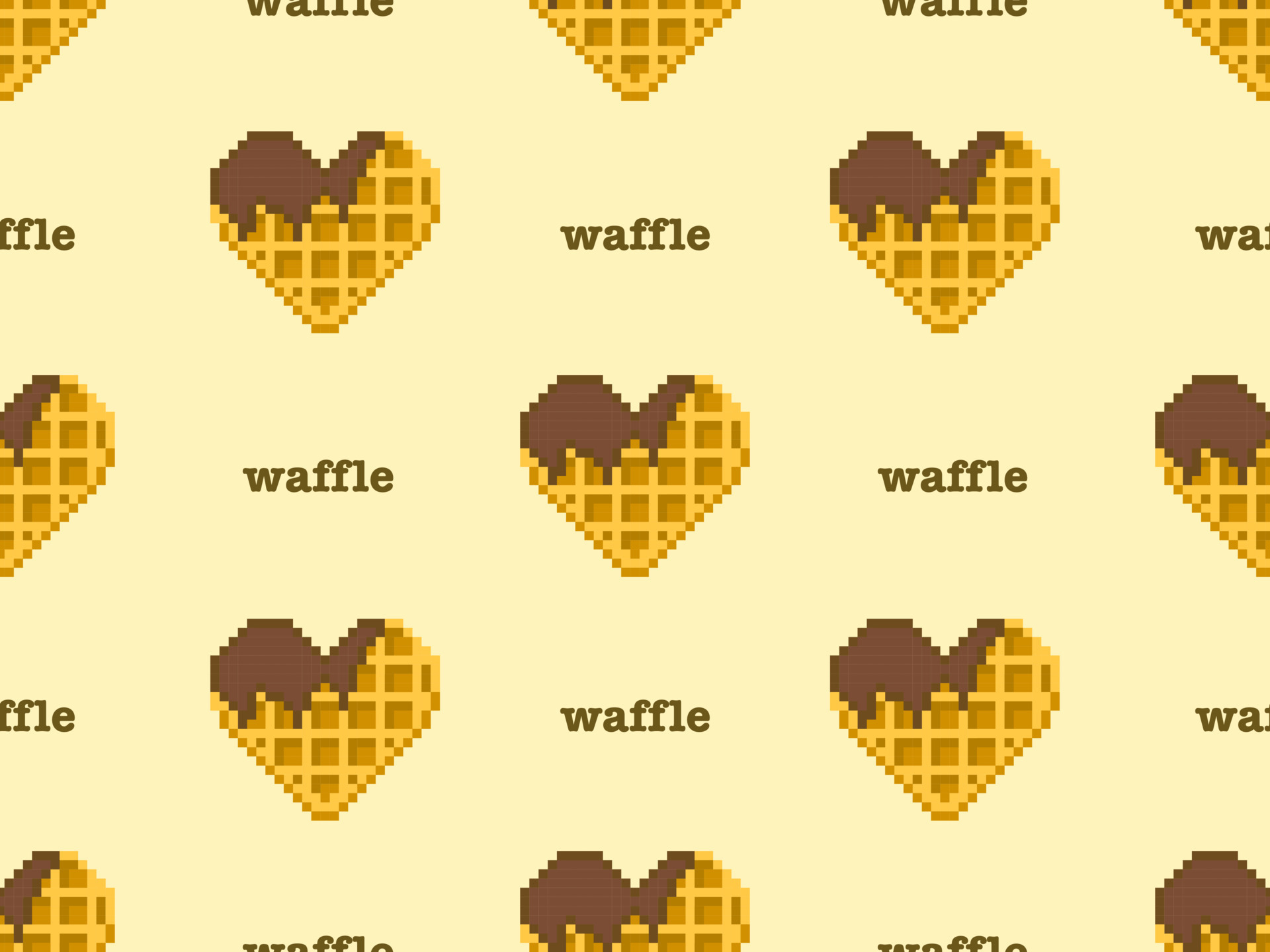 Cartoon Waffle Wallpapers Wallpaper Cave