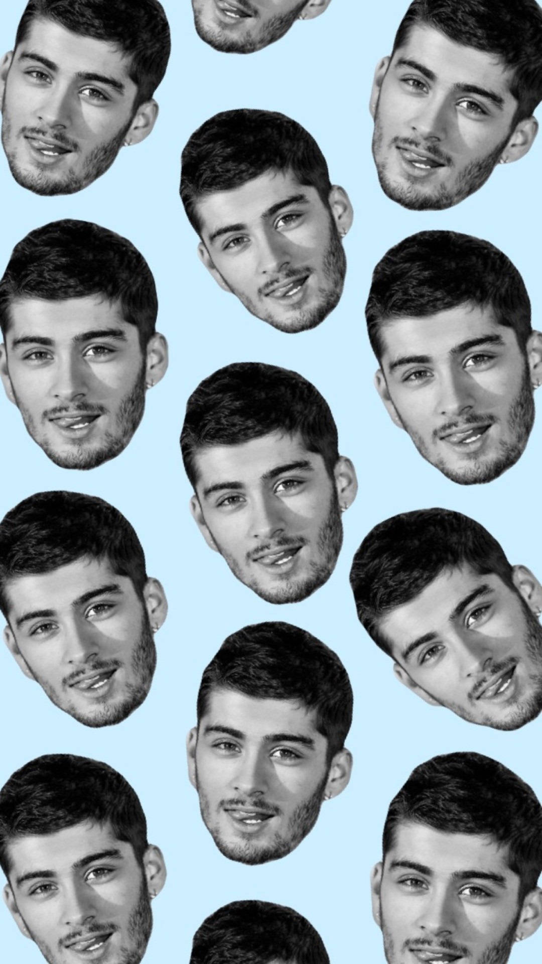 Download Zayn Malik Aesthetic Pattern Art Wallpaper