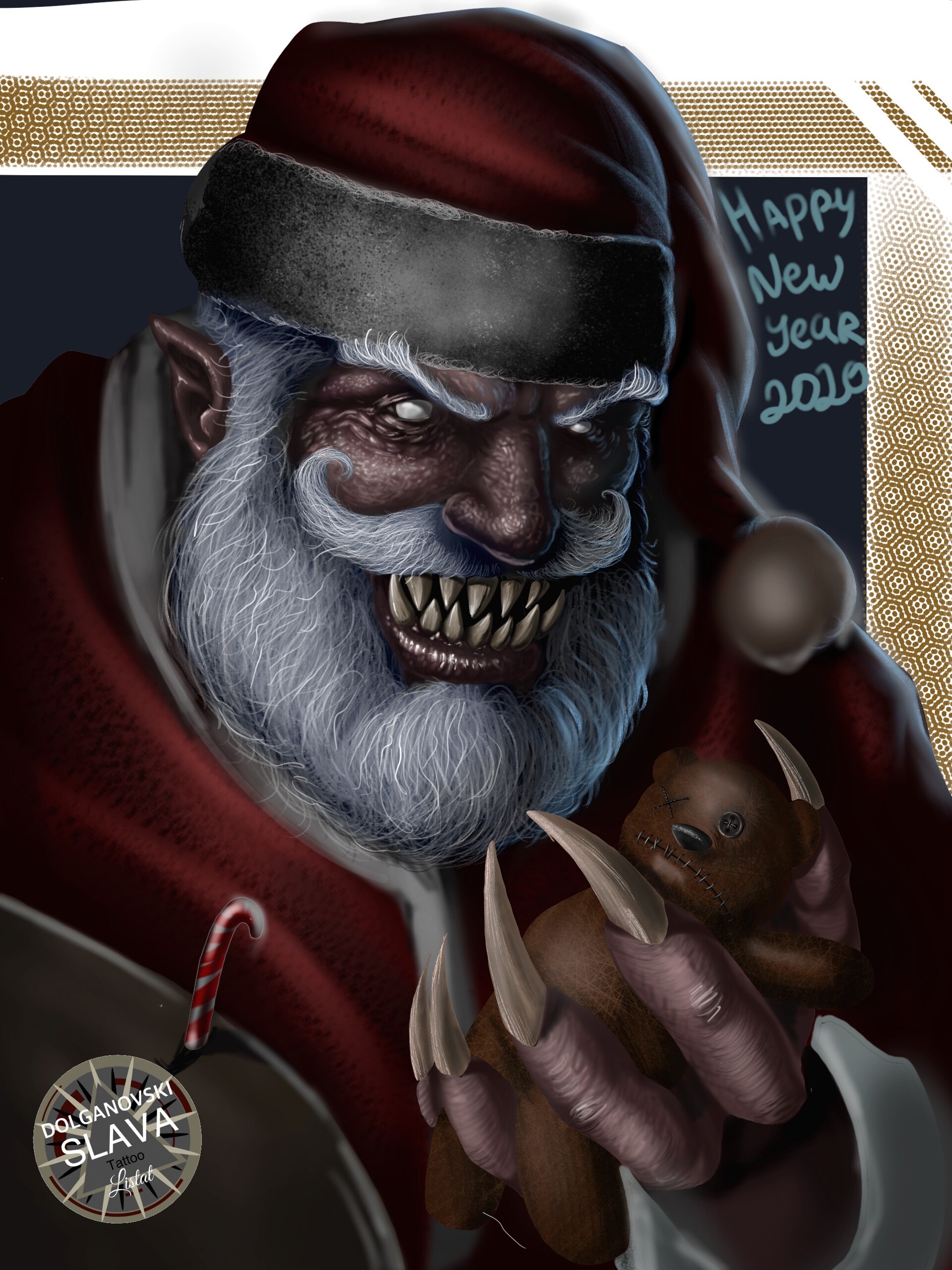 Creepy Santa Wallpaper 5254