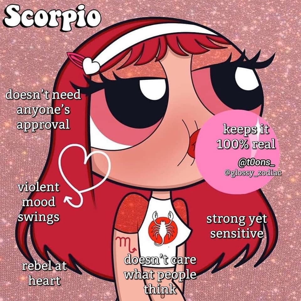 Predatory Arthropod (google it.I did lol). Powerpuff girls wallpaper, Zodiac scorpio art, Powerpuff girls