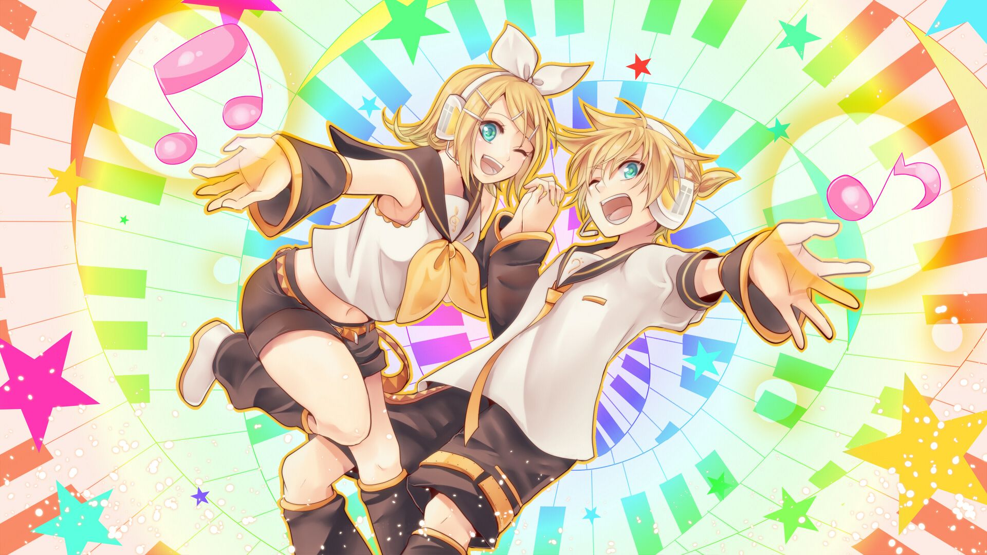 Rin and Len Wallpaper