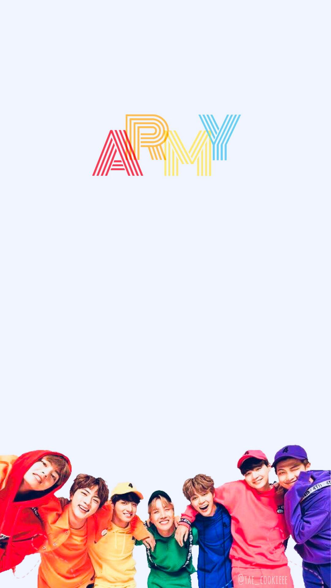 Rainbow BTS Wallpapers - Wallpaper Cave