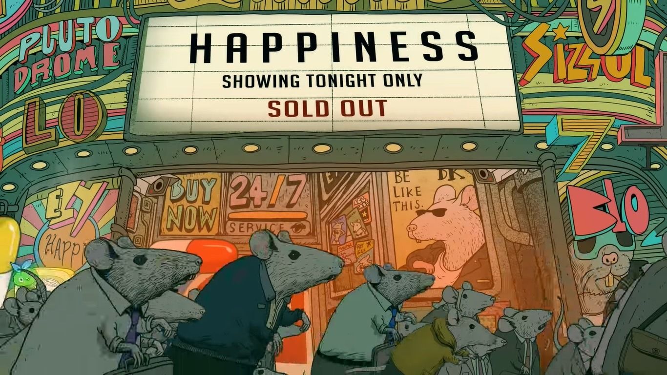 Steve Cutts, /watch?v=e9dZQelULDk&t. Carrera de ratas, Vida de van gogh, Vida de van