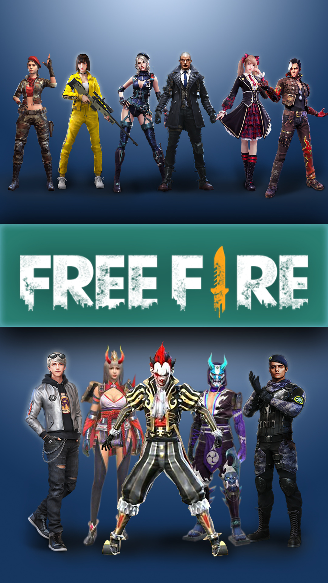 Free Fire Squad Wallpaper Download