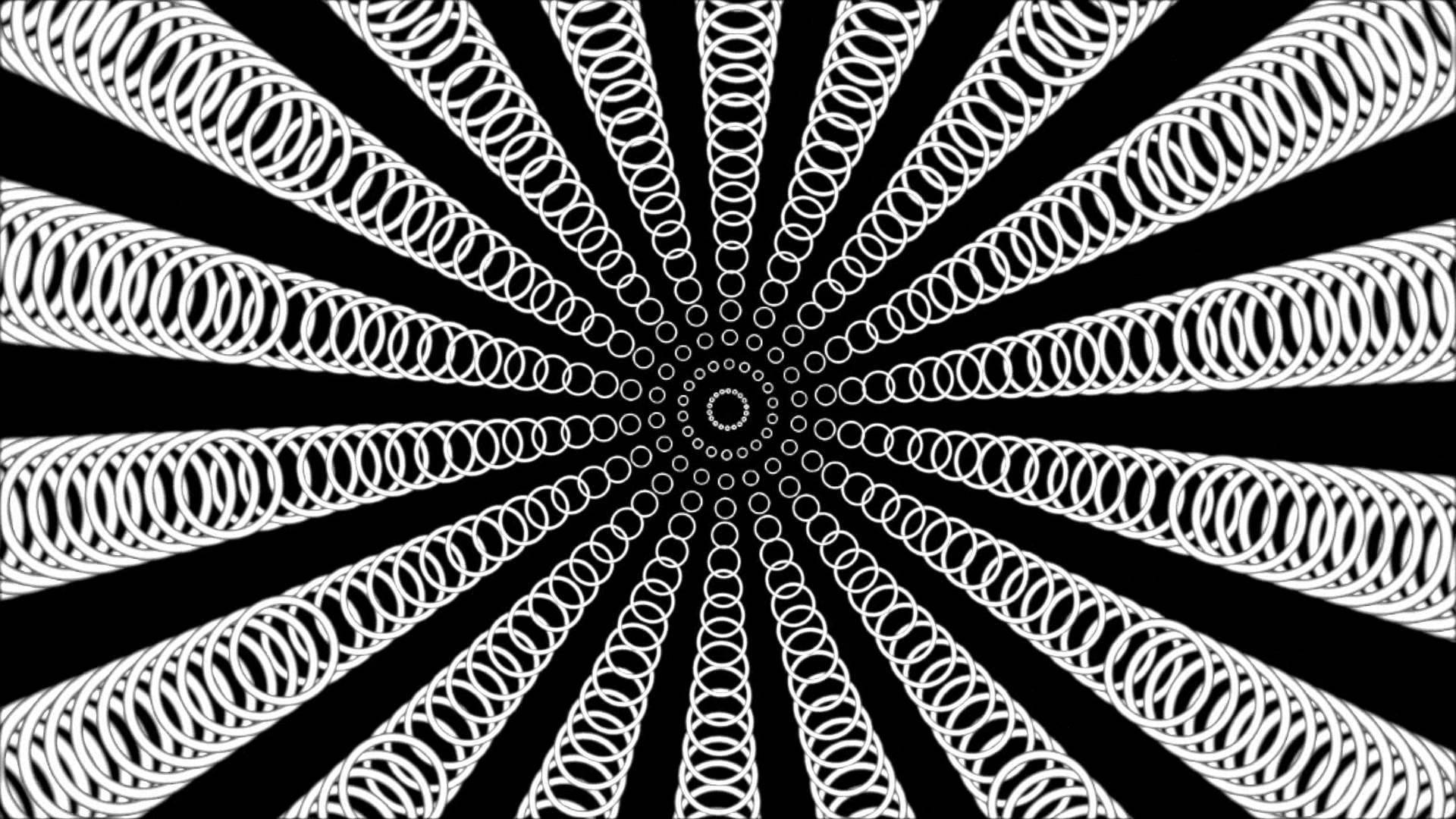 Download Hypnosis Rings Heading Towards Point Wallpaper