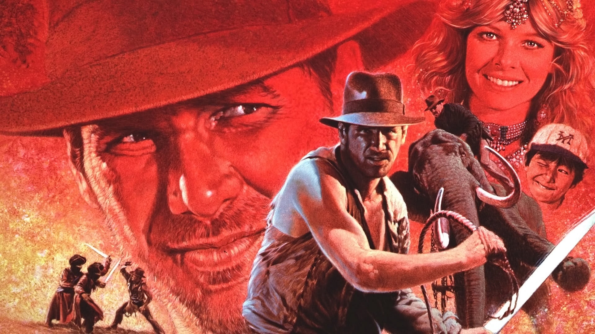 Indiana Jones And The Temple Of Doom HD, Indiana Jones, Harrison Ford Gallery HD Wallpaper