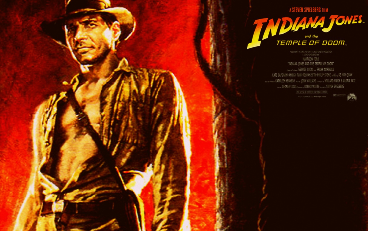 Indy & the Temple of Doom wallpaper. Indy & the Temple of Doom