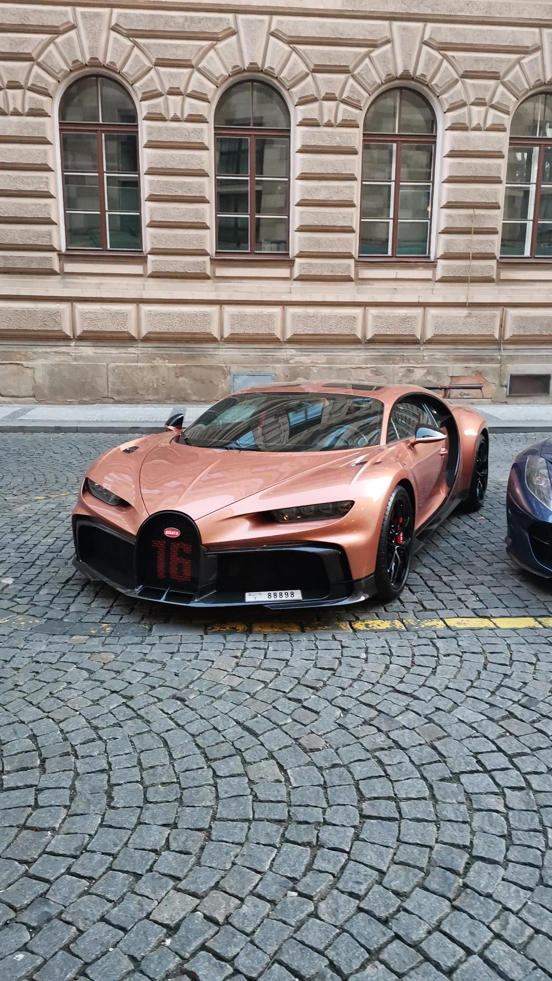 Bugatti Chiron Pur Sport on my day off in Prague today