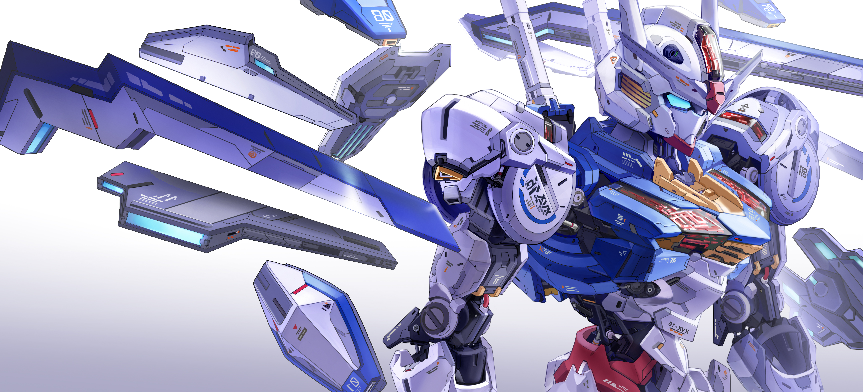 Wallpaper, Gundam Aerial 3452x1570
