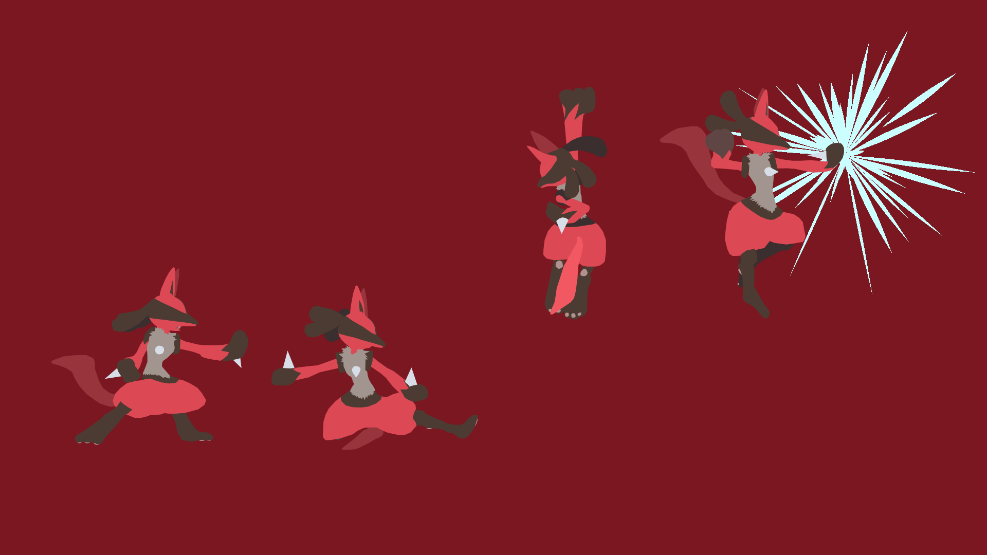 Red Lucario Wallpaper Free Red Lucario Background