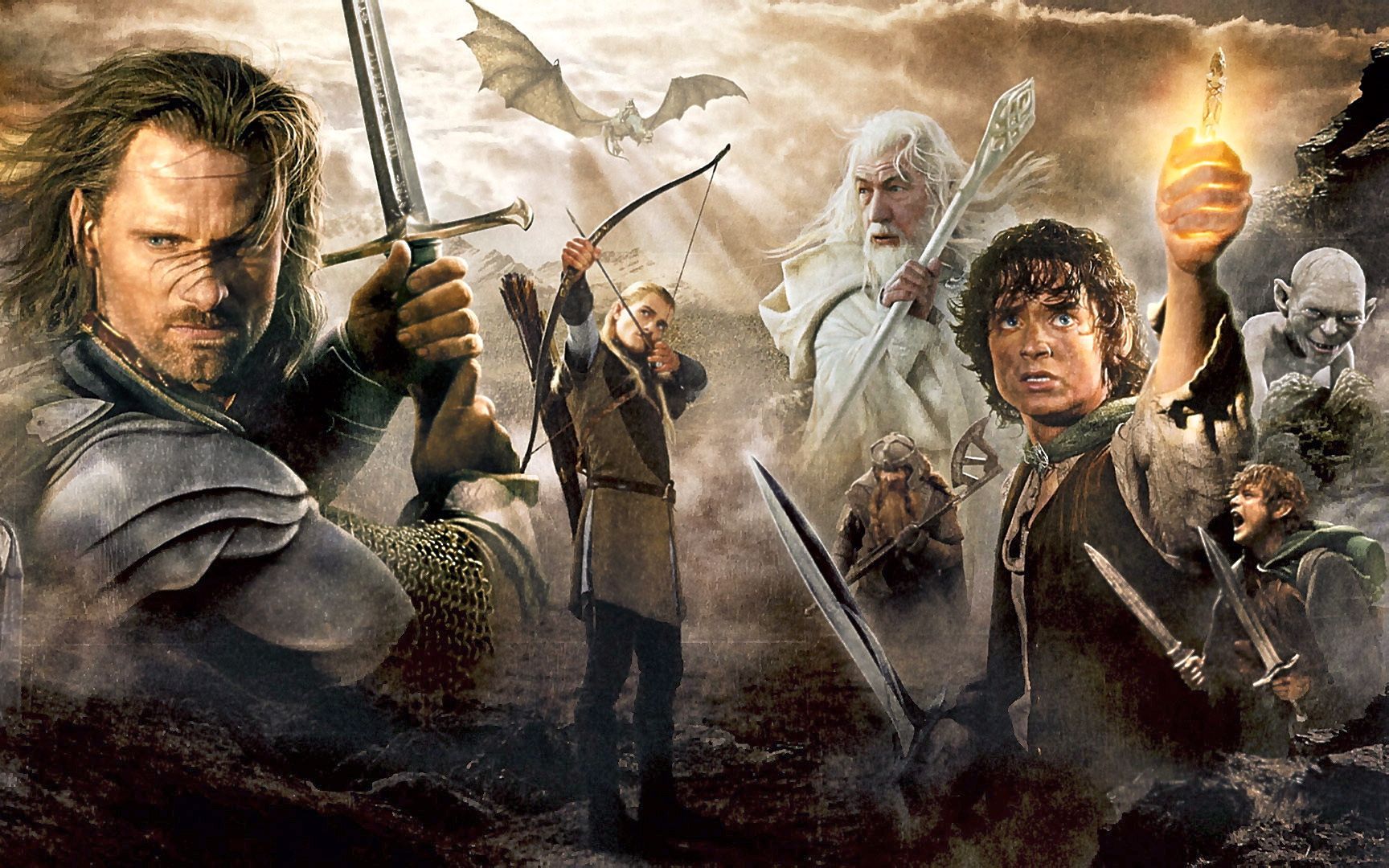 Lord of the Rings Characters Wallpaper