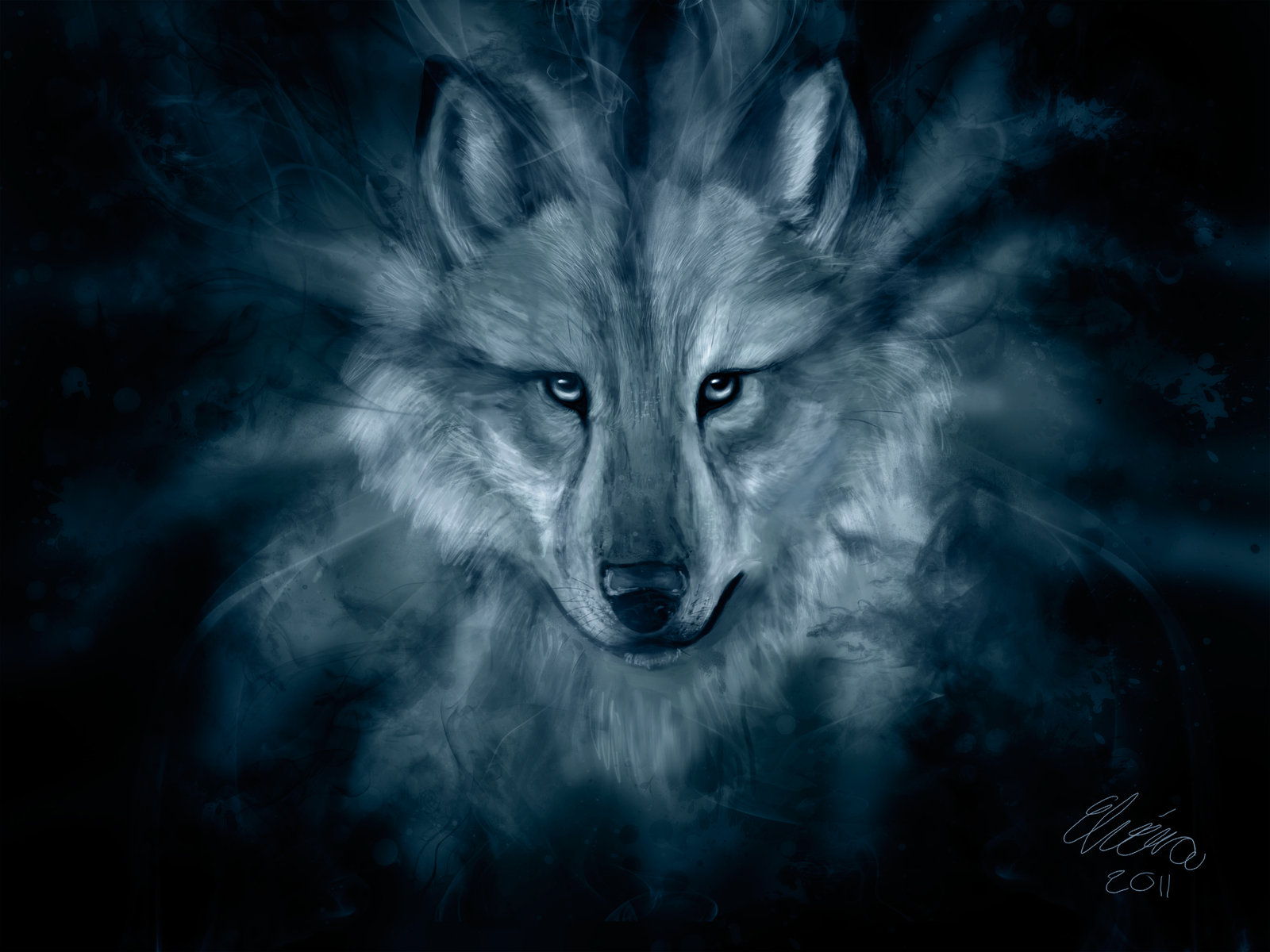 Wolf Art Wallpaper