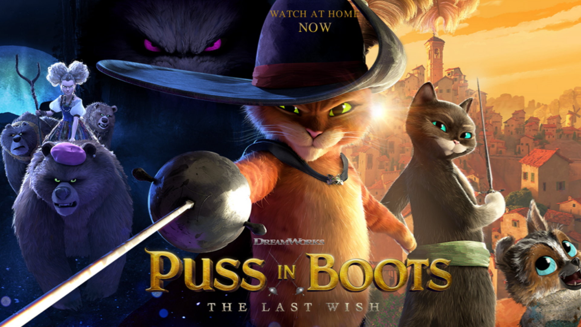 Puss In Boots Wolf Wallpapers Wallpaper Cave