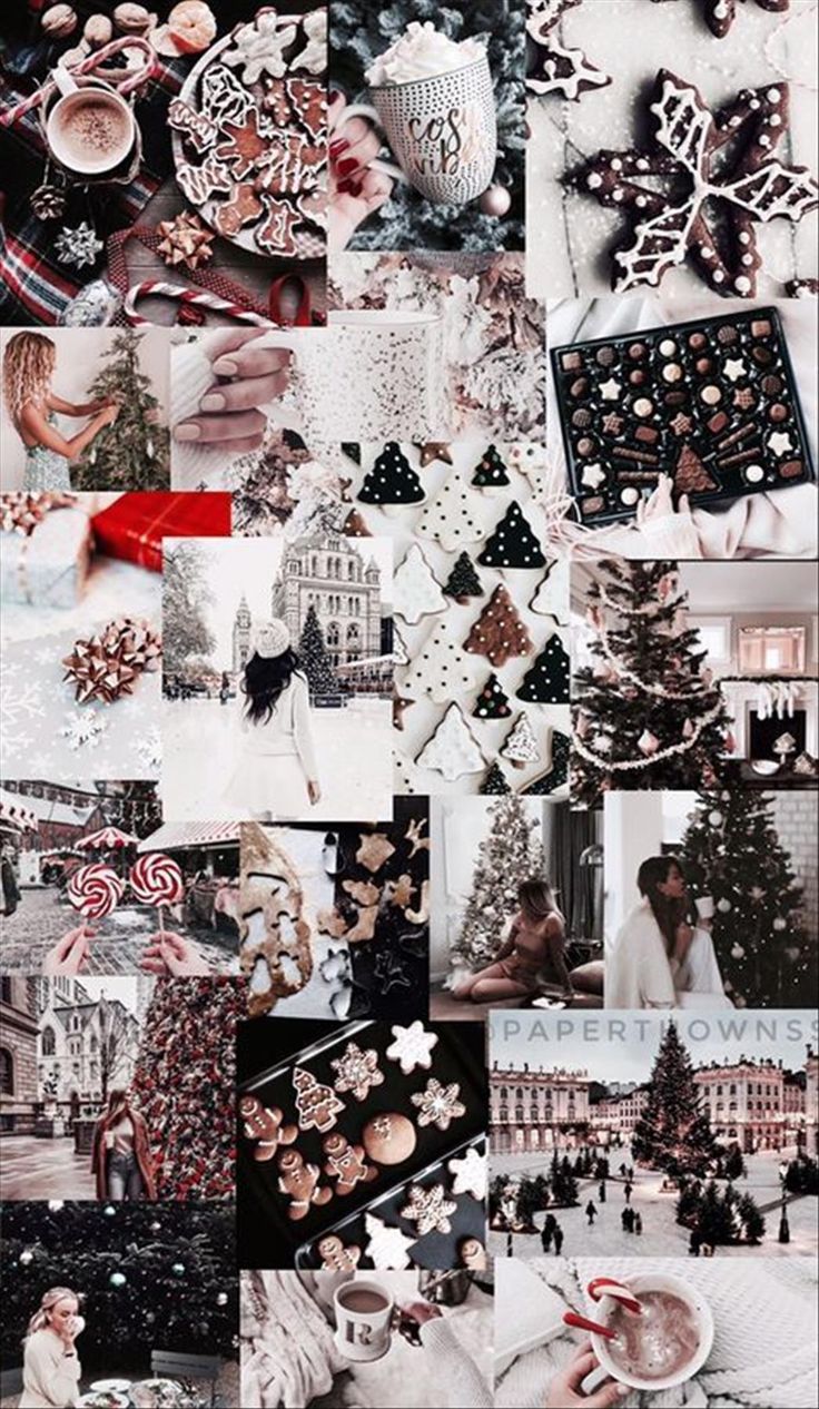 Stunning Christmas wallpaper aesthetic background for iPhone - Детское творчество, Зима, Творчество