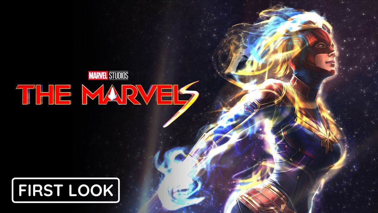 THE MARVELS Brie Larson Captain Marvel 2 Movie. Marvel Studios & Disney+. Marvel studios, Captain marvel, 2 movie