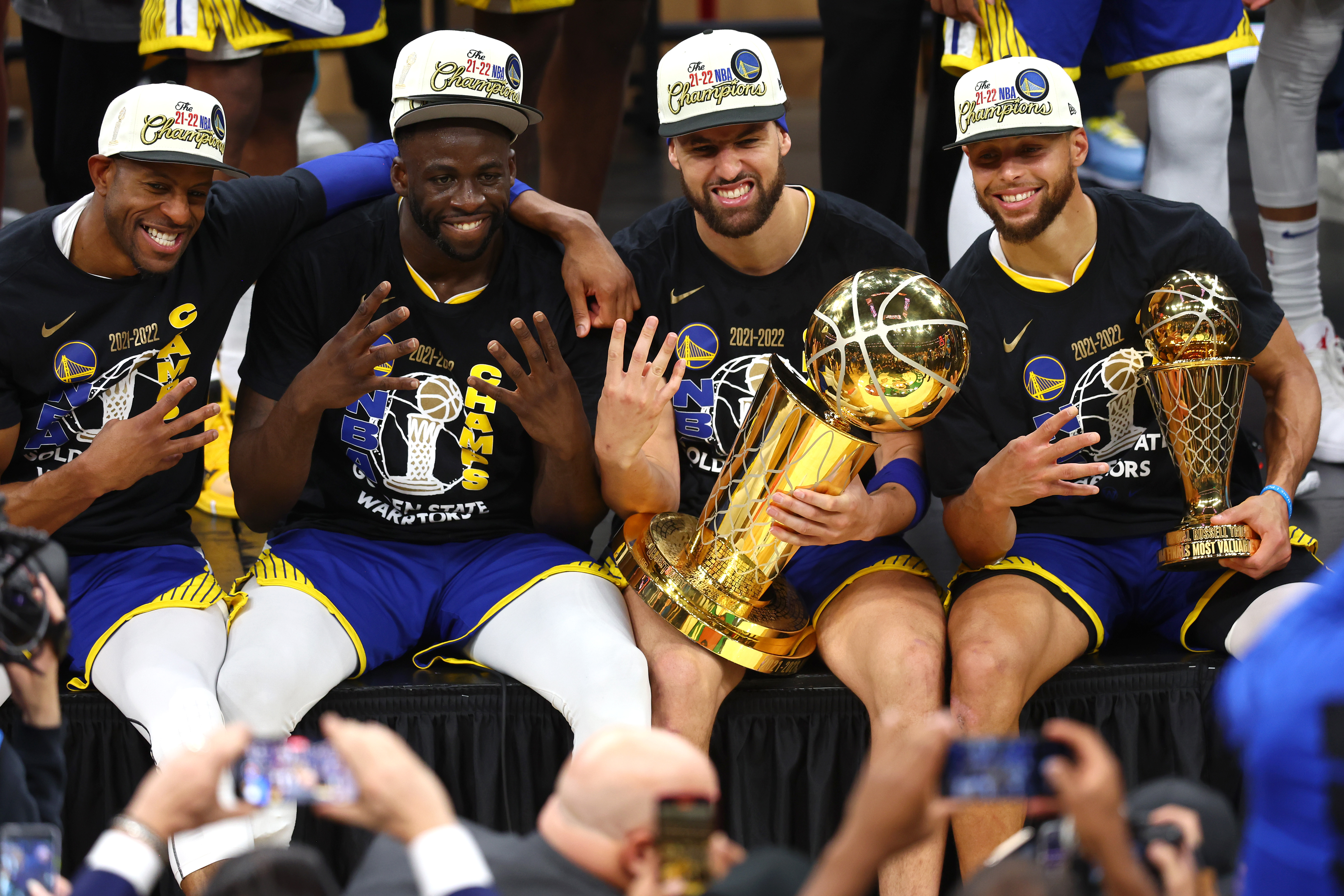 PHOTOS: Warriors Win 4th NBA Title in 8 Years