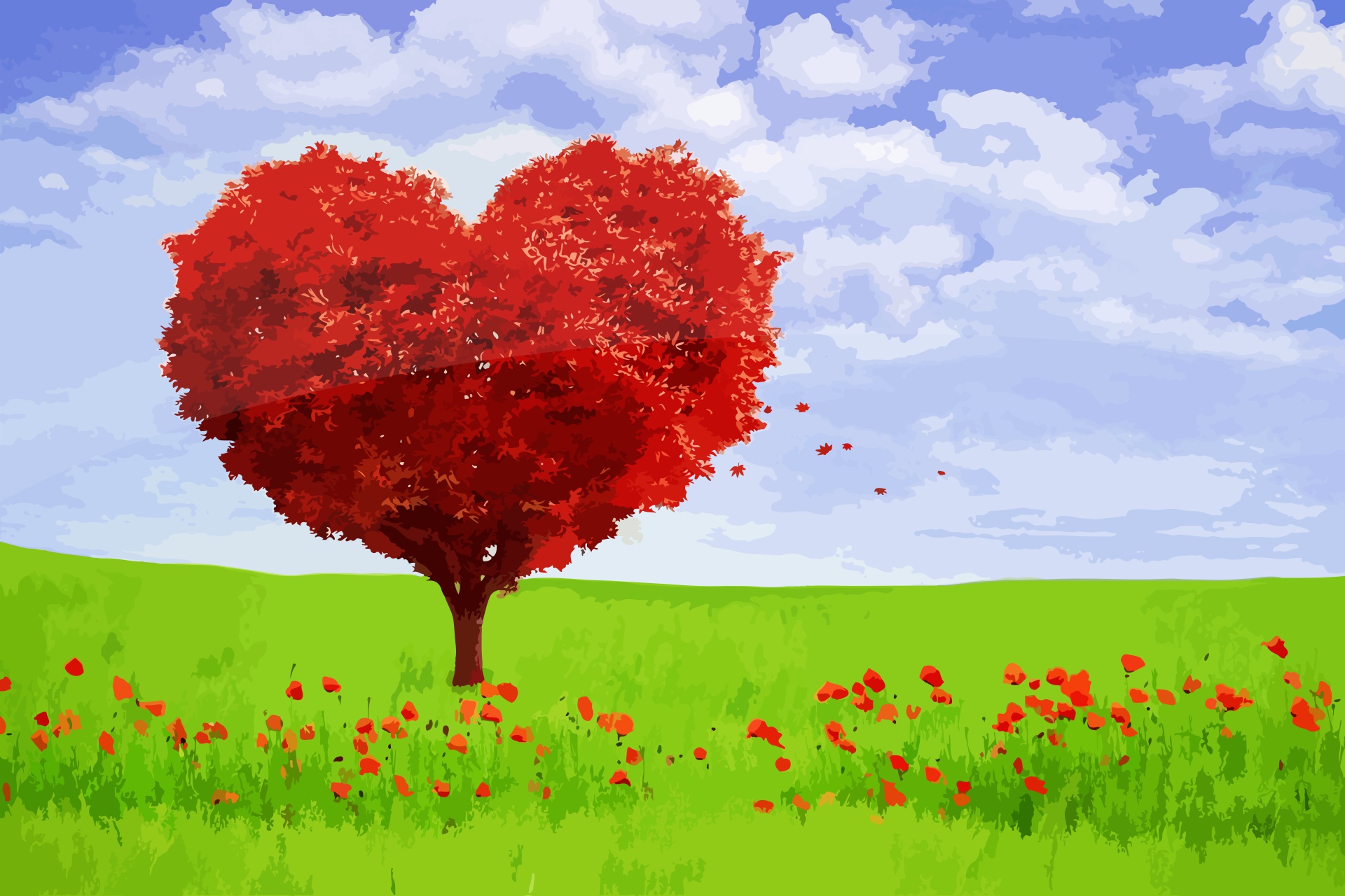 Heart Shaped HD Wallpaper And Background