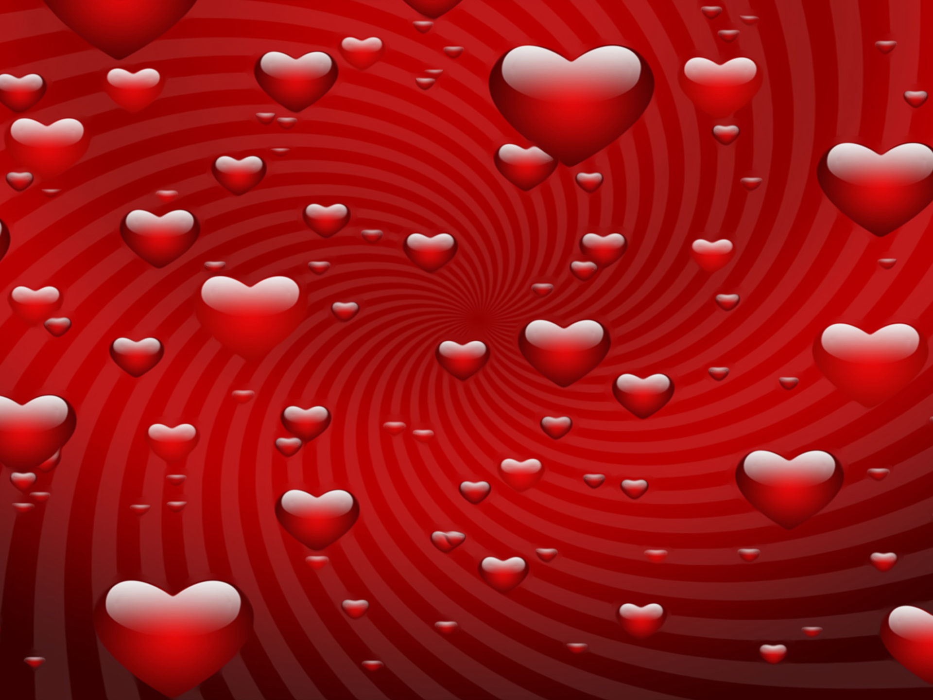 Fantasy Hearts Vector Valentines Day Wallpaper, Wallpaper13.com