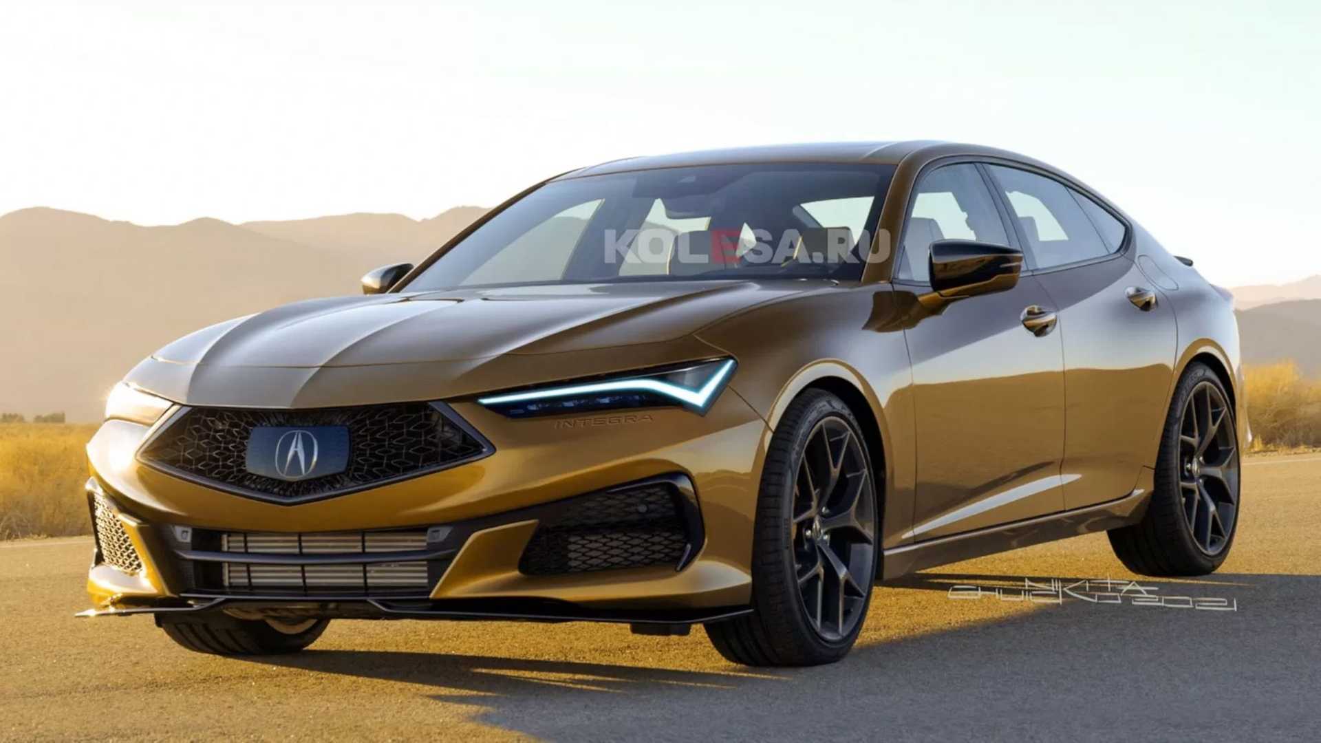 New Acura Integra Takes After The TLX In Unofficial Renderings