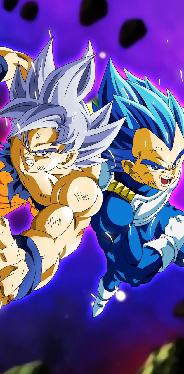 goku and vegeta wallpaper