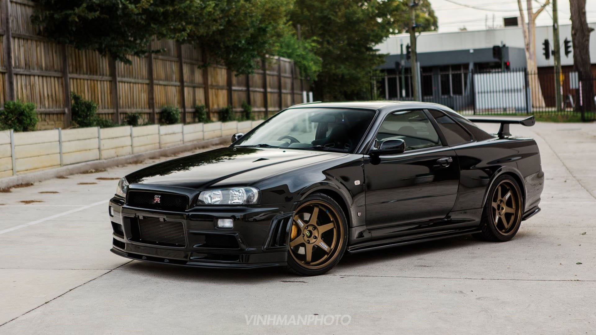 Black Nissan Skyline GT R Wallpaper, Nissan Skyline GT R R34 V Spec II Nür
