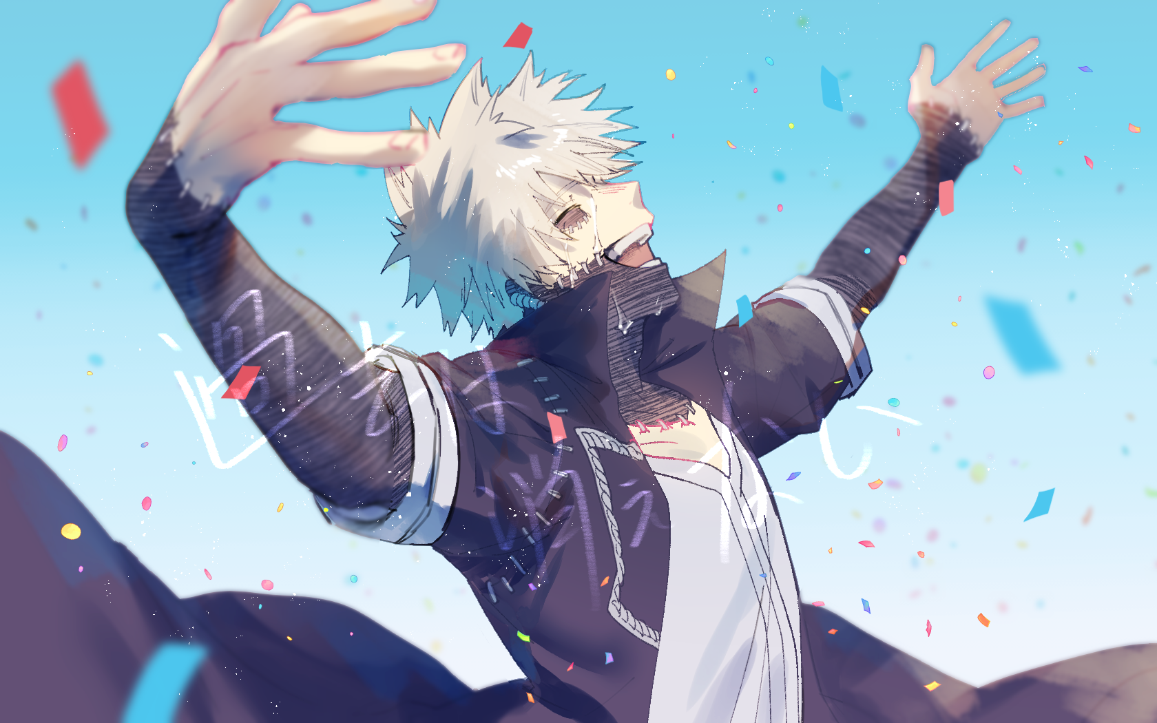 Dabi happy no Hero Academia Wallpaper