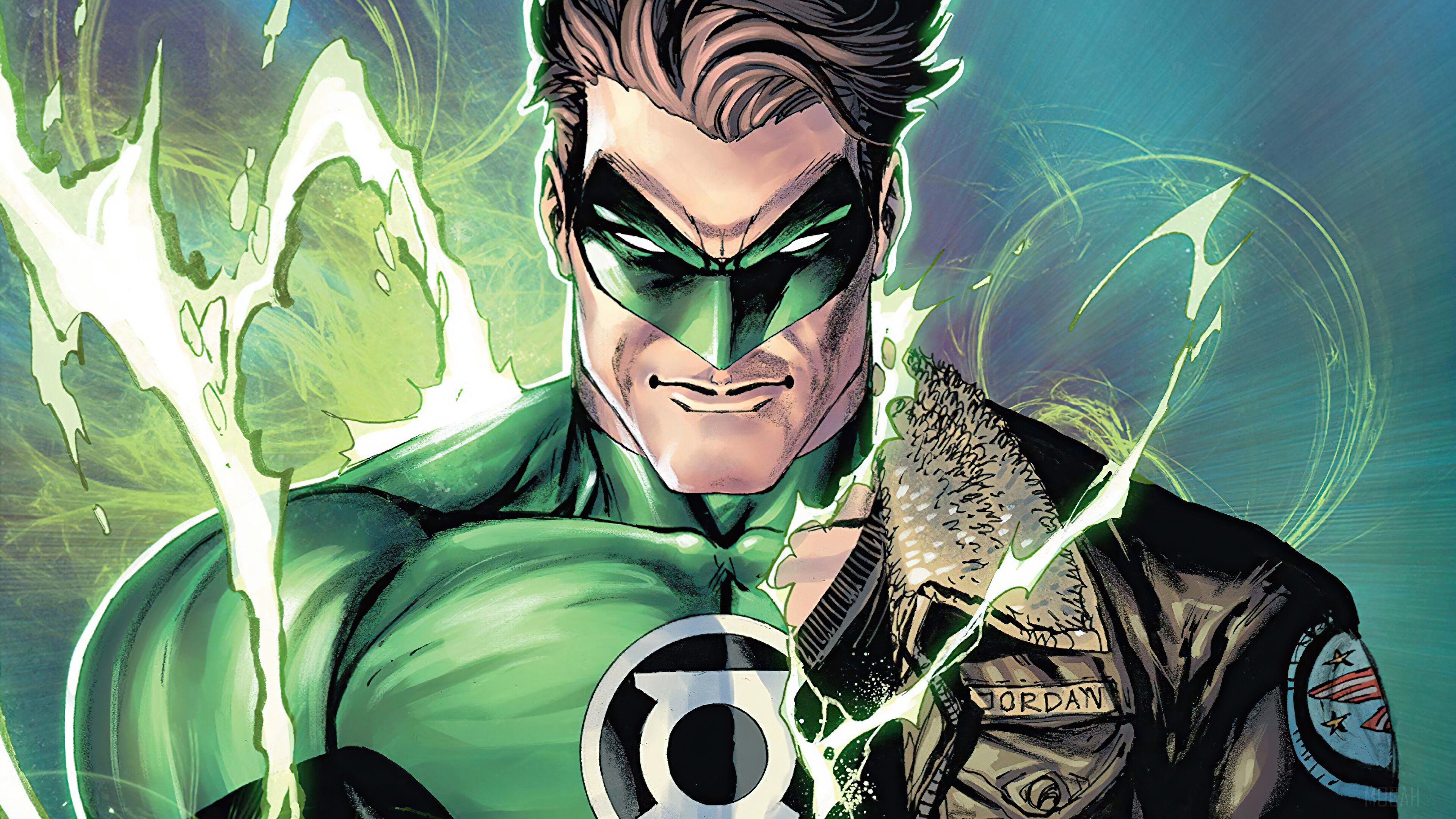 Green Lantern, Hal Jordan, DC Comics, Superhero, Comics, Comic, Superheroes, Hero, Heroes 4k Gallery HD Wallpaper