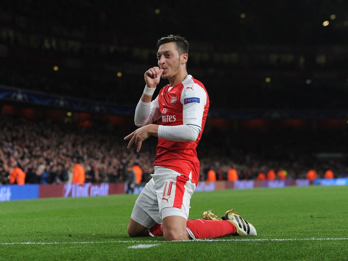 Arsenal News: Mesut Ozil Becomes Fifth Gunners Player To Bag A Champions League Hat Trick