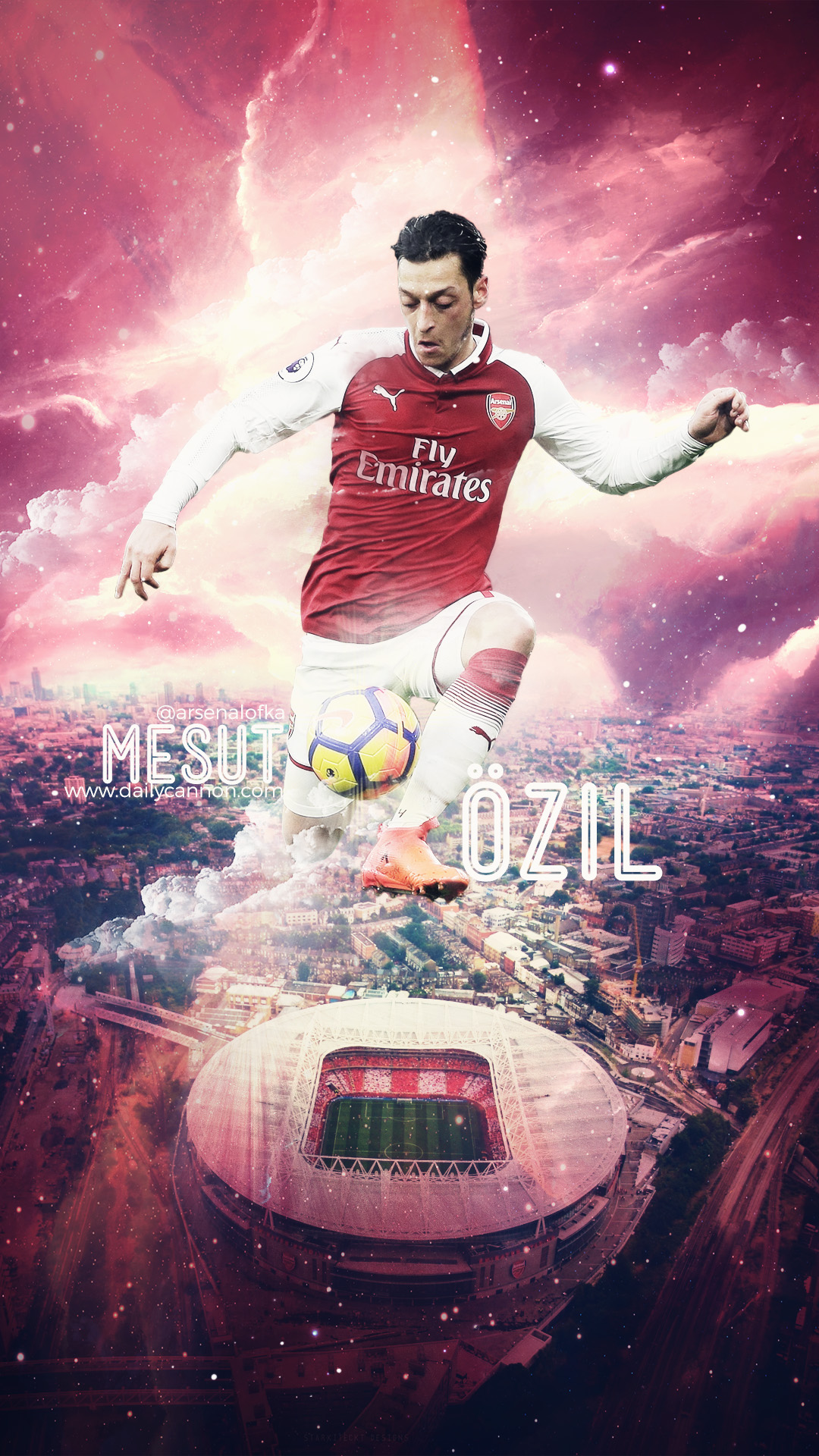 Immense Mesut Ozil wallpaper after an immense performance against Spurs