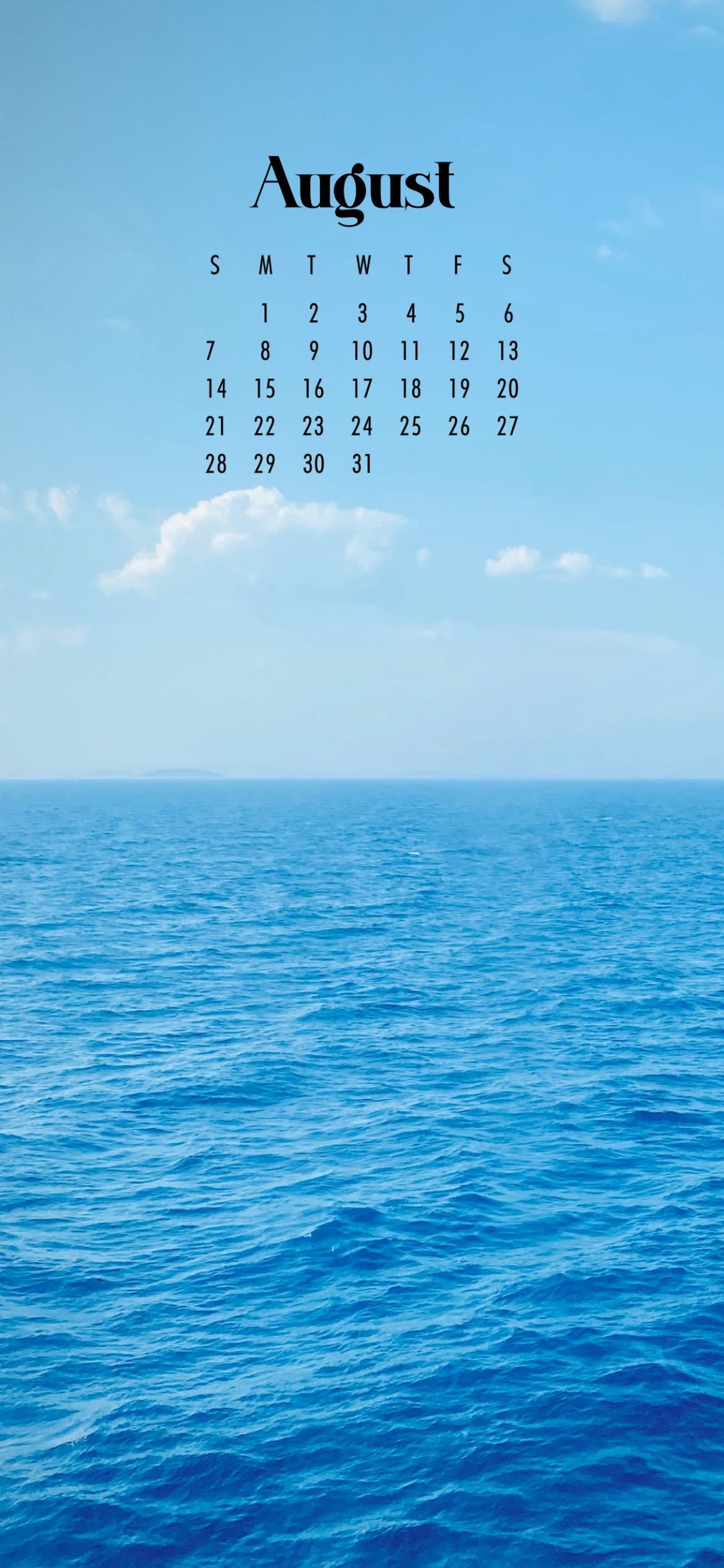 August Calendar Wallpaper Best Desktop & Phone Background