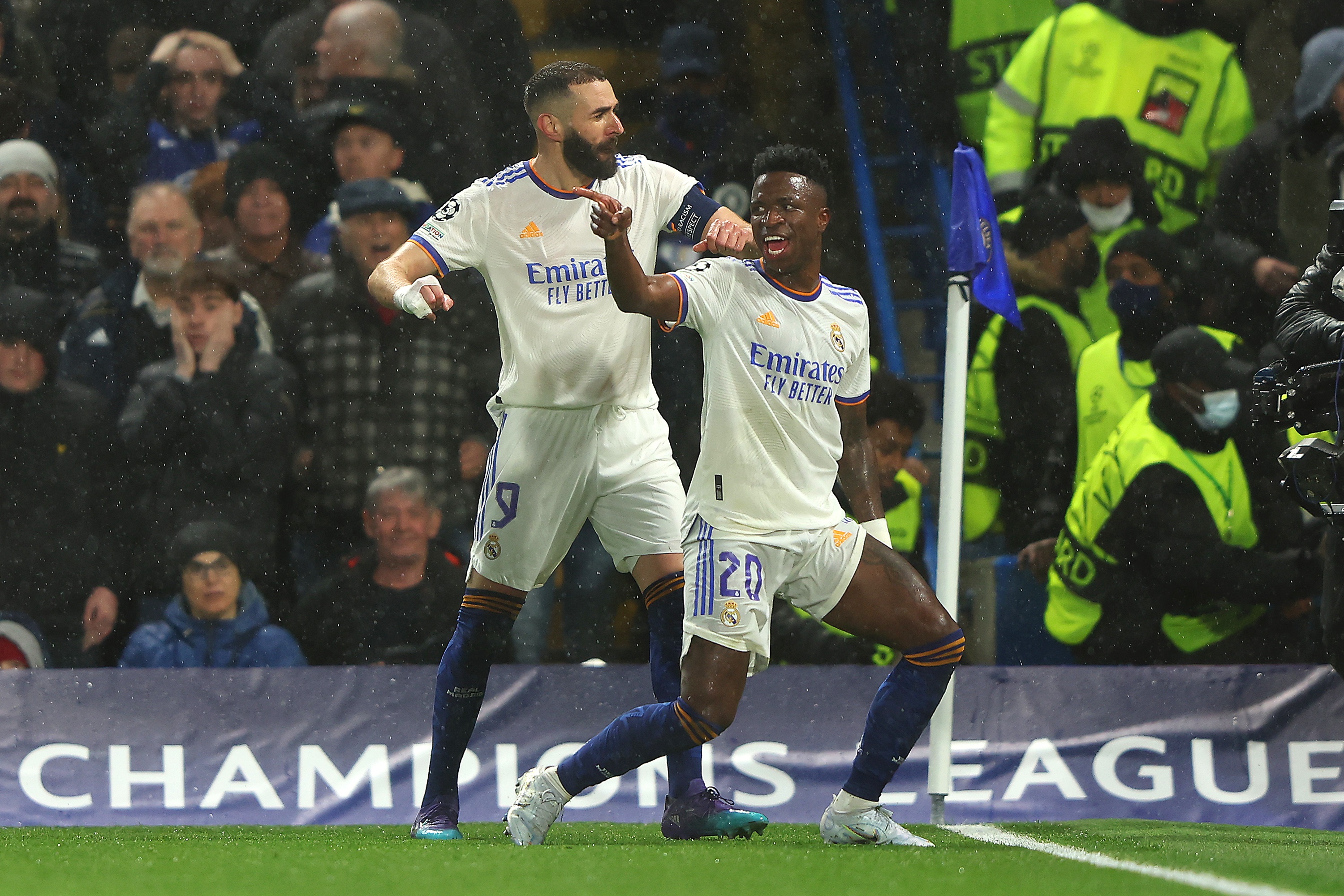 Real Madrid C.F. HD, Vinícius Júnior, Karim Benzema Gallery HD Wallpaper